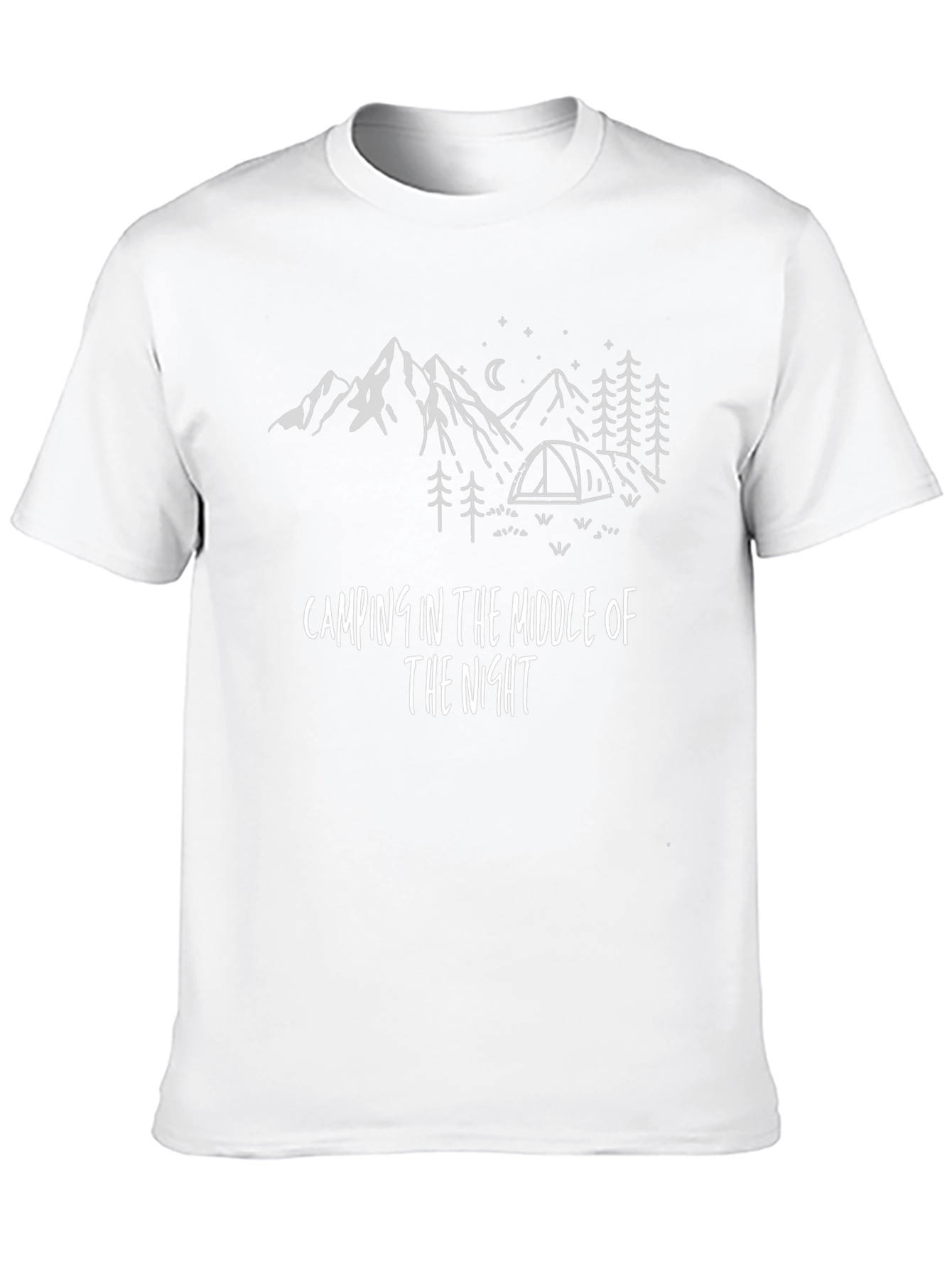 Camping in the Night Graphic Tee