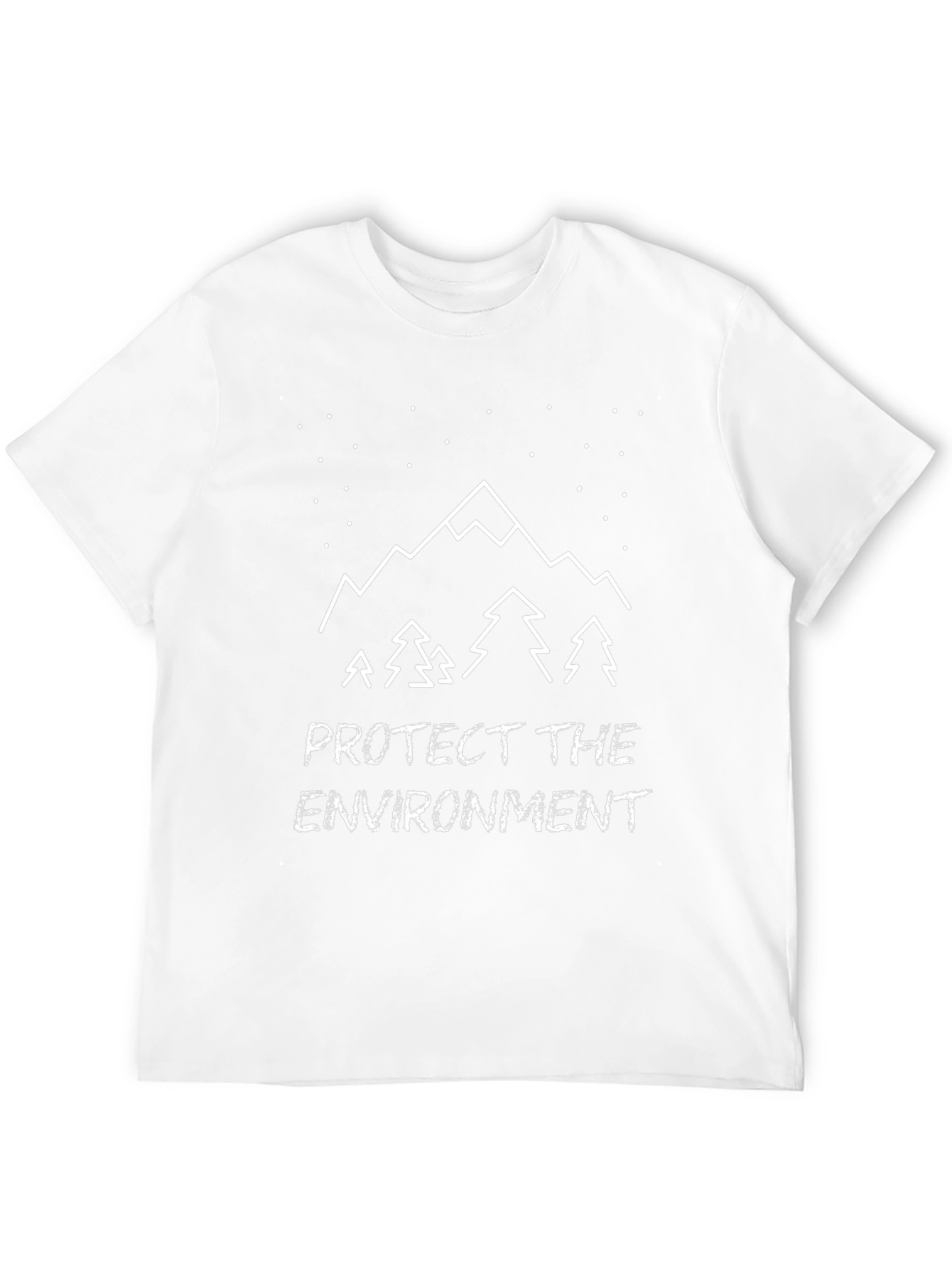 Protect the Environment Mountain Graphic Tee