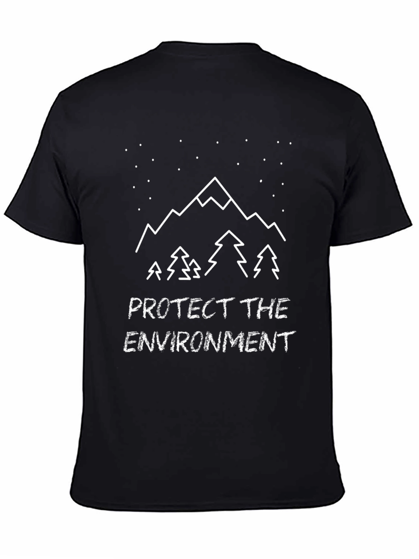 Protect the Environment Mountain Graphic Tee