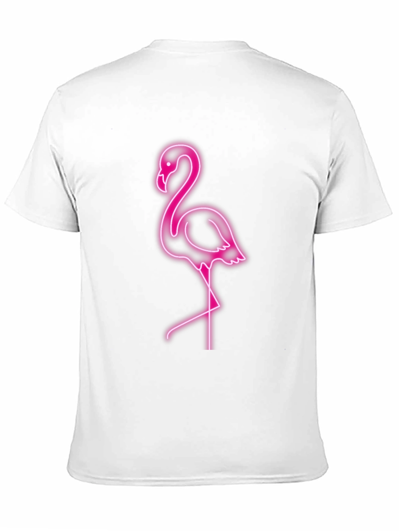 Neon Flamingo Graphic T-Shirt