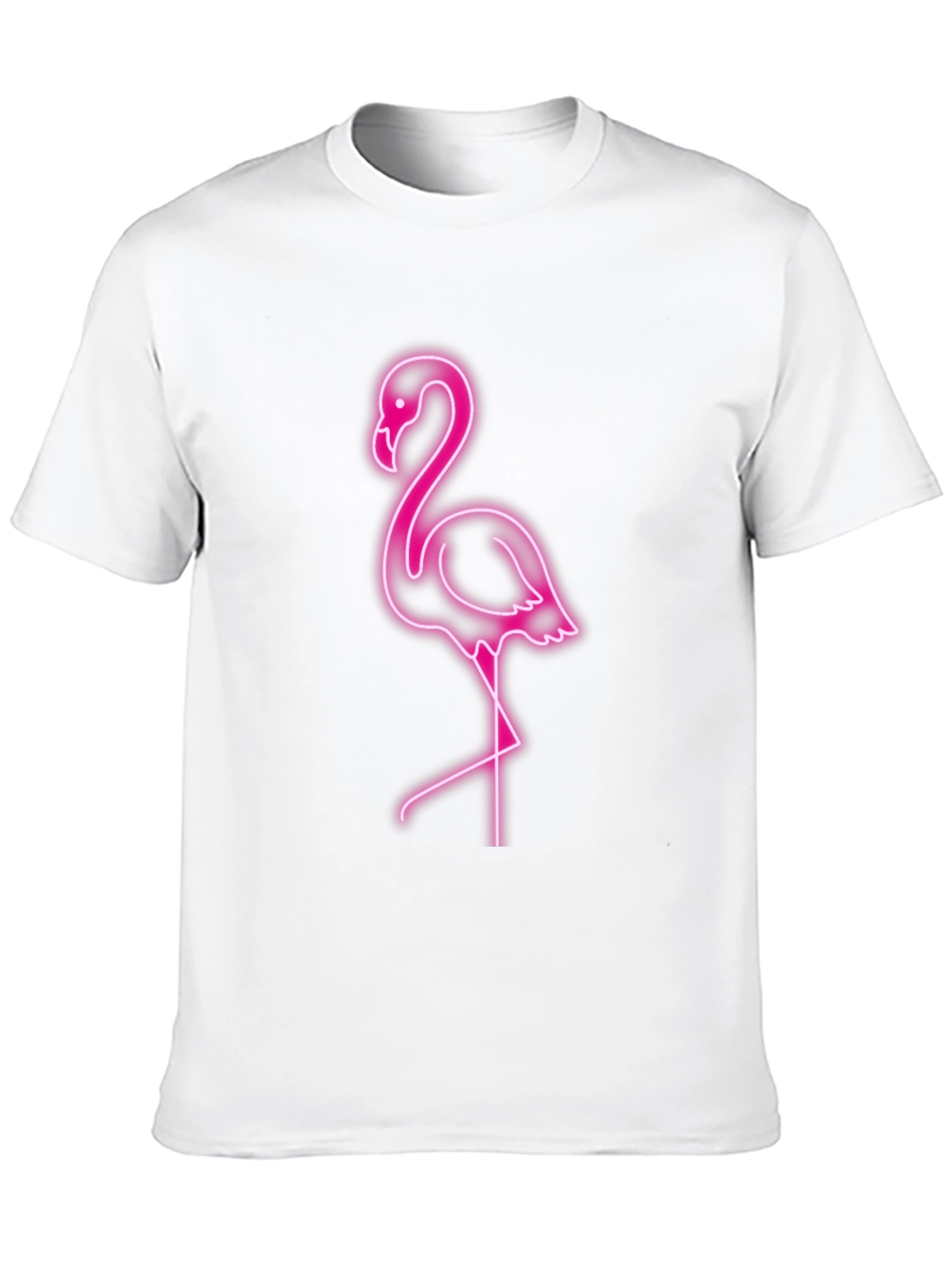 Neon Flamingo Graphic T-Shirt