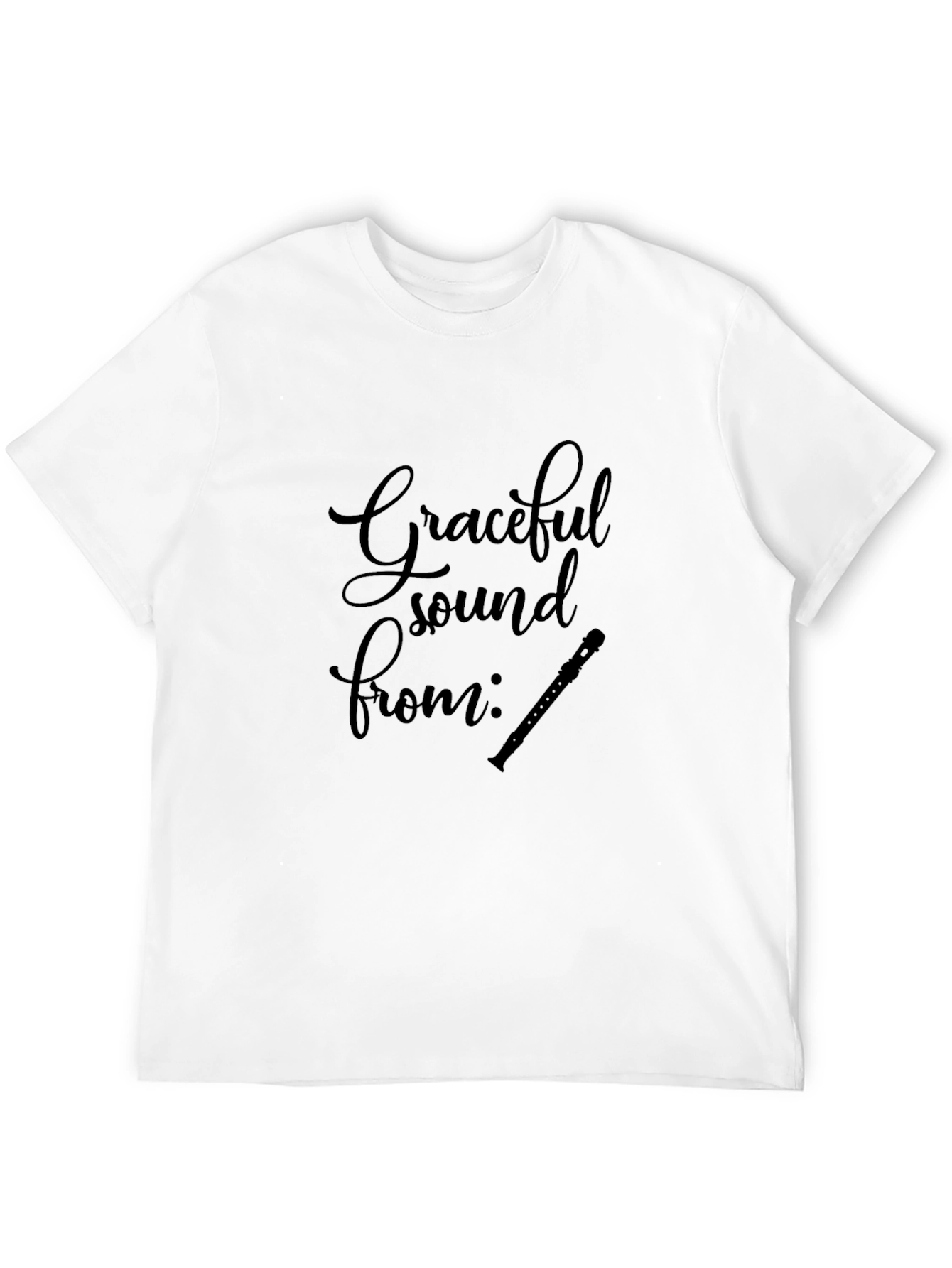 Graceful Sound From Flute T-Shirt