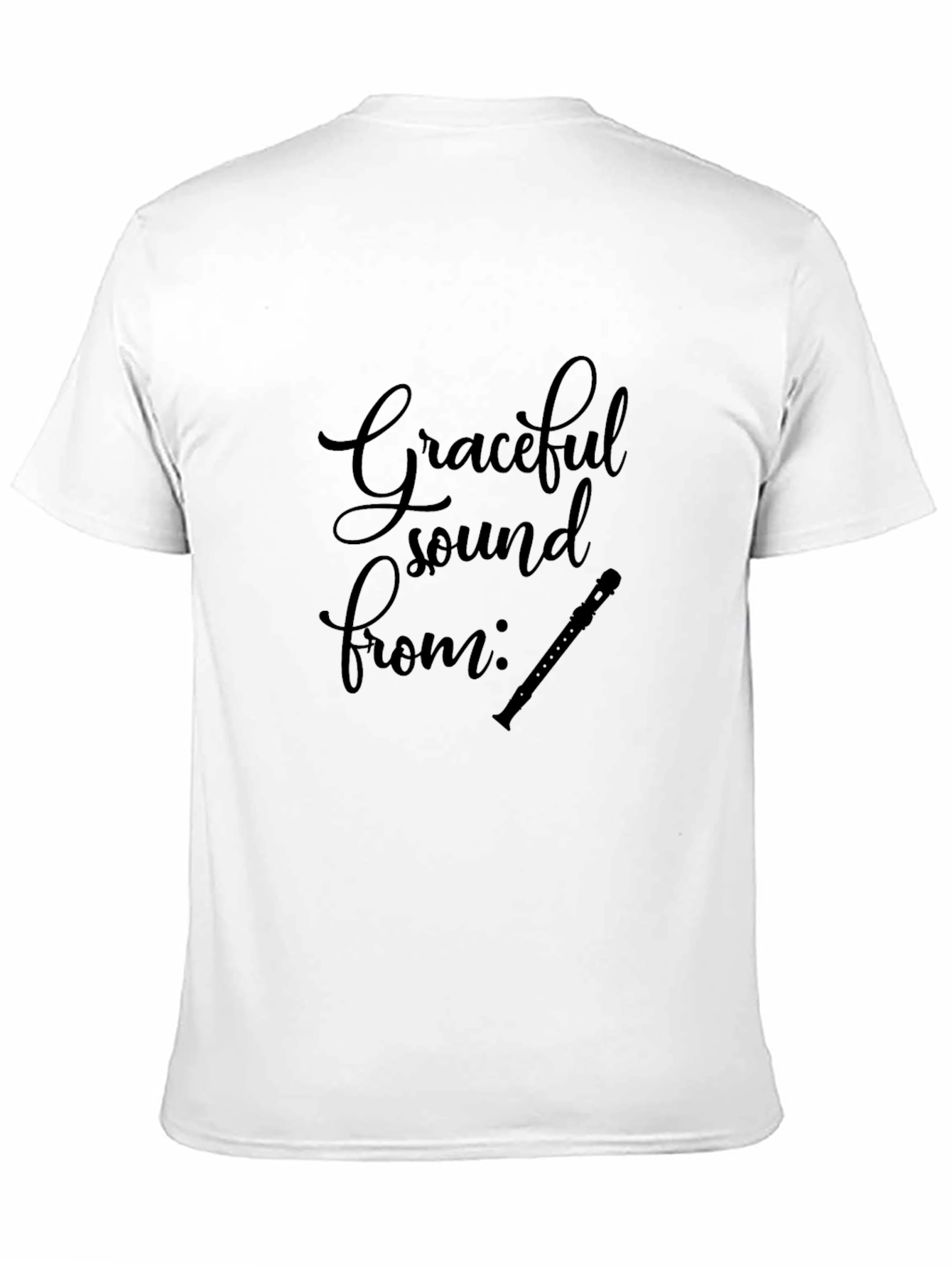 Graceful Sound From Flute T-Shirt