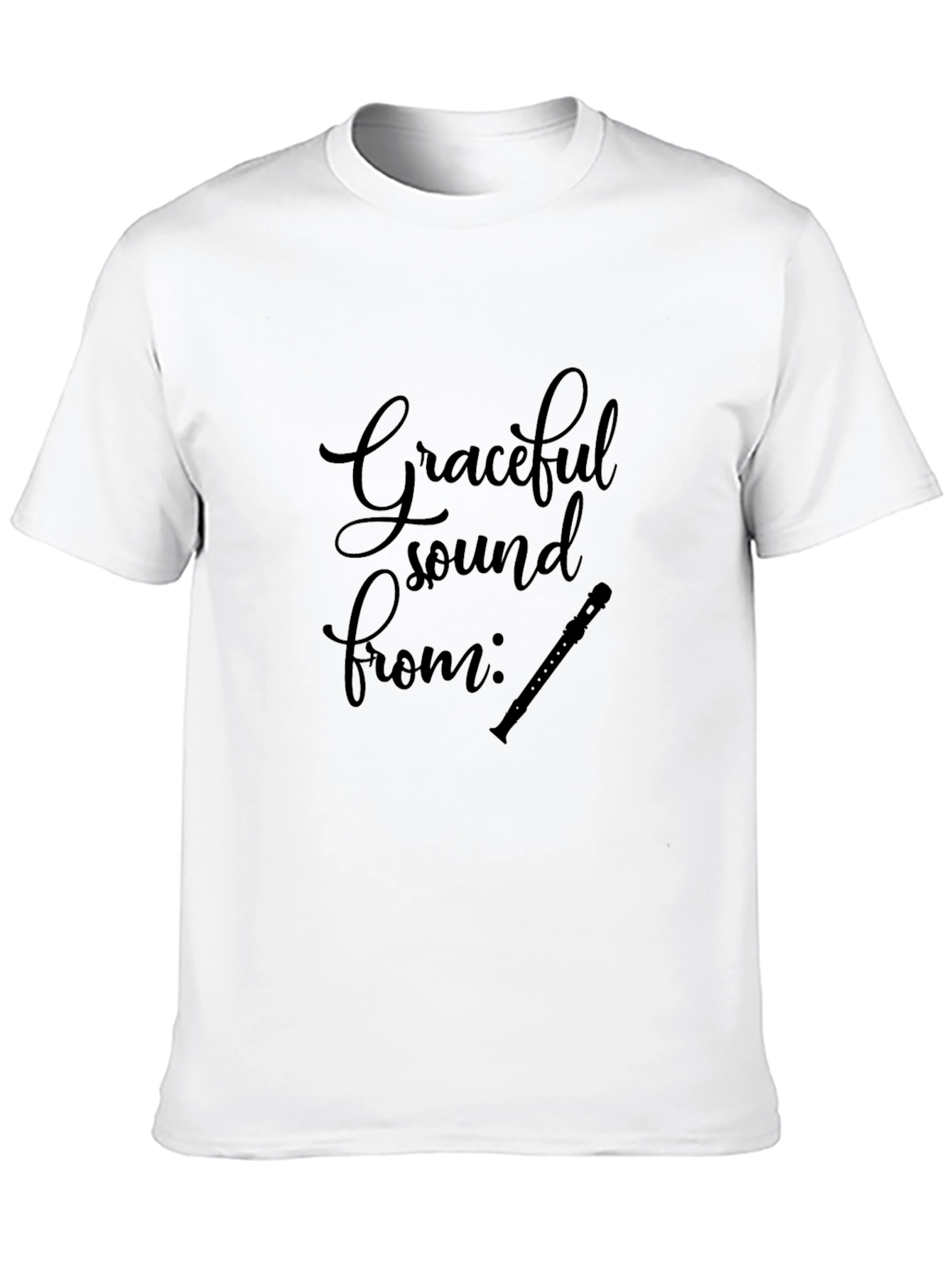 Graceful Sound From Flute T-Shirt
