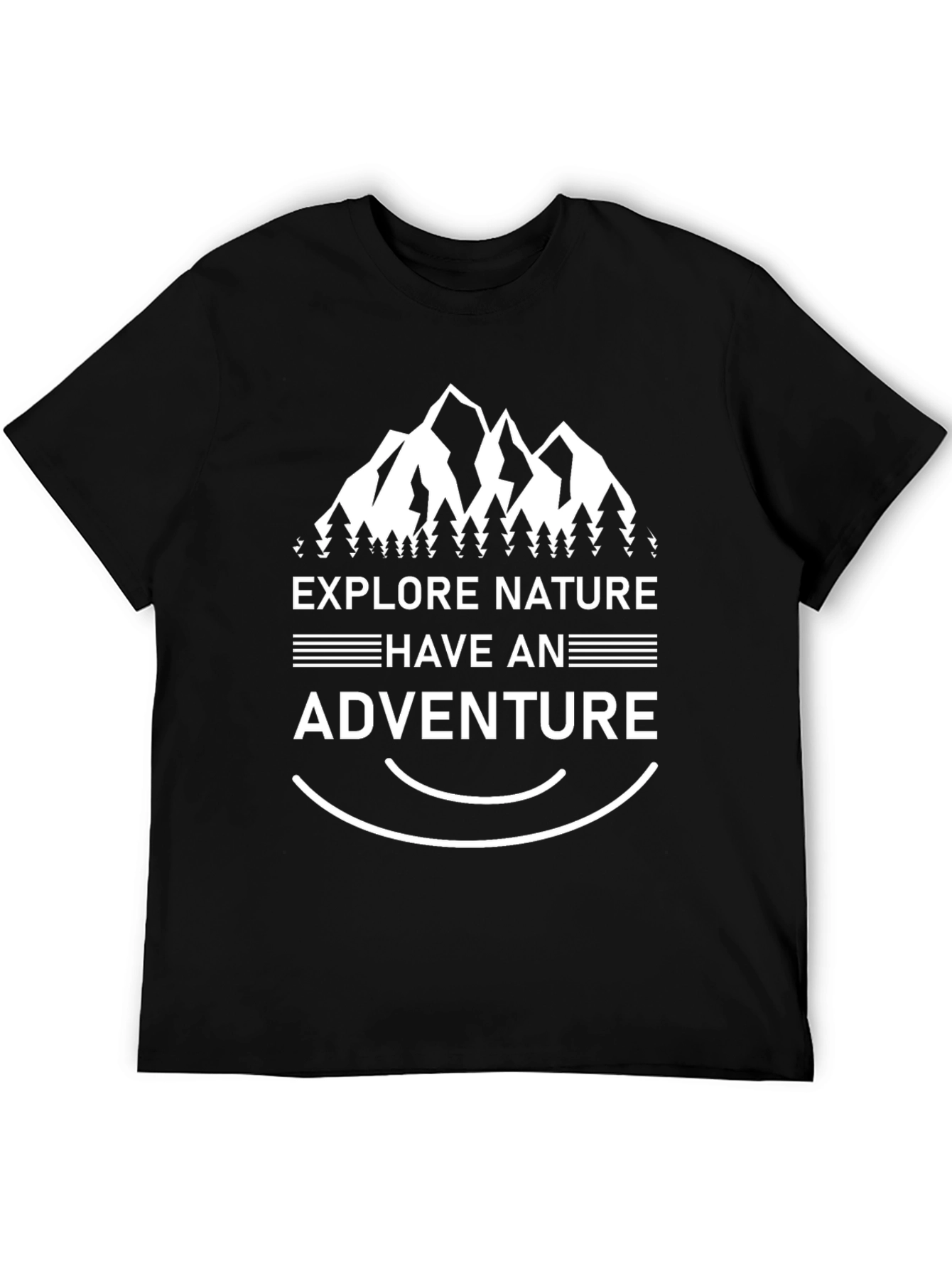 Explore Nature Adventure T-Shirt - Mountain Graphic Tee