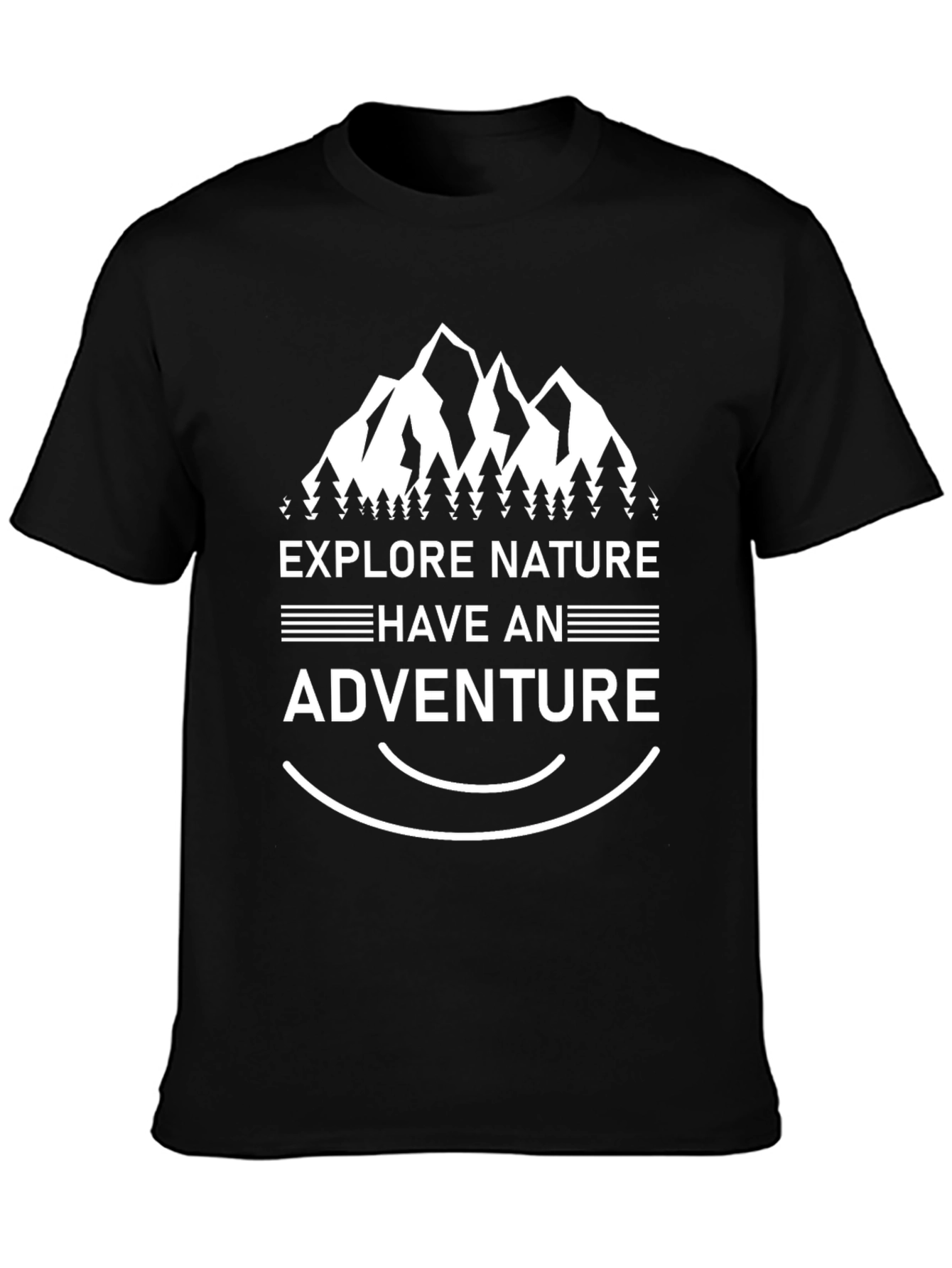 Explore Nature Adventure T-Shirt - Mountain Graphic Tee