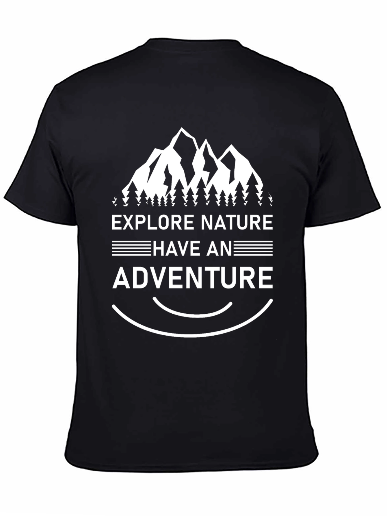 Explore Nature Adventure T-Shirt - Mountain Graphic Tee