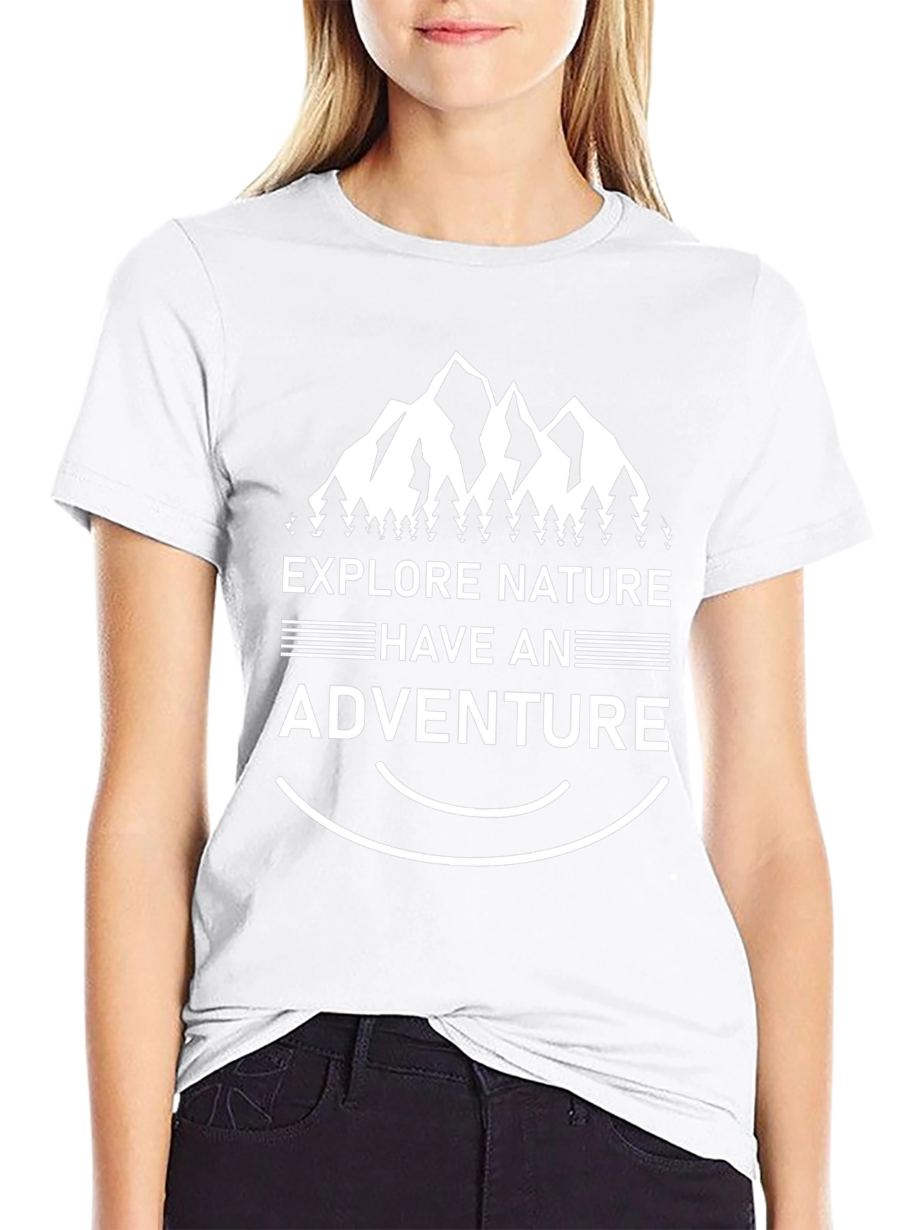 Explore Nature Adventure T-Shirt - Mountain Graphic Tee