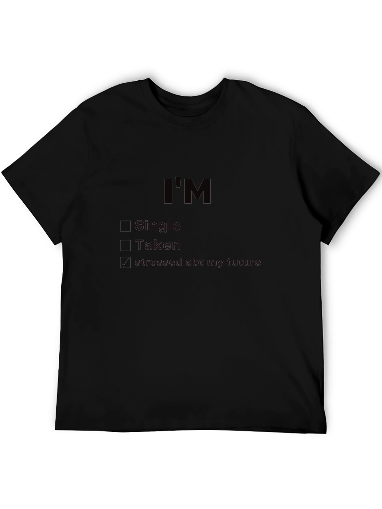 Im Worried About My Future Mens T-Shirt