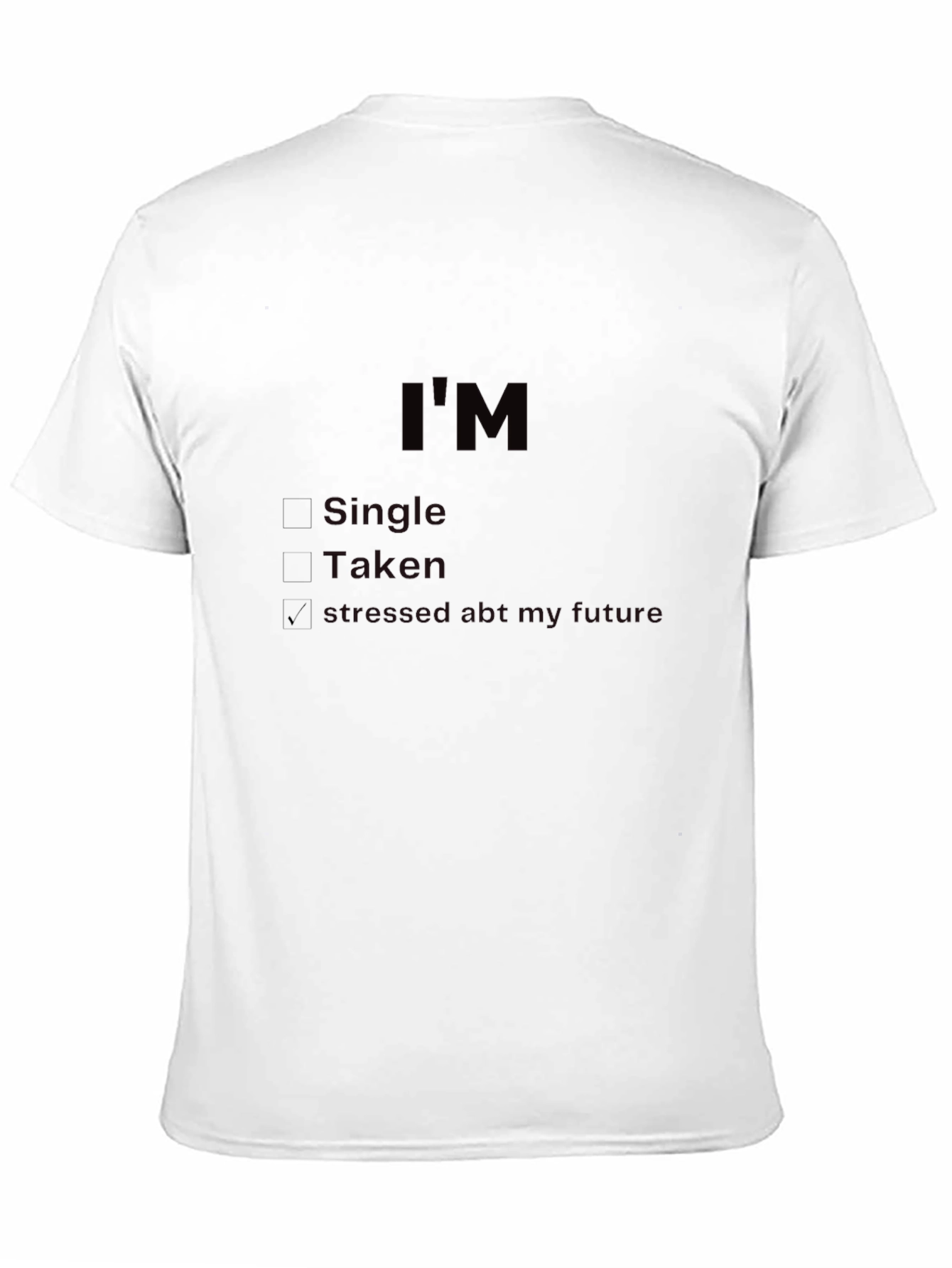Im Worried About My Future Mens T-Shirt