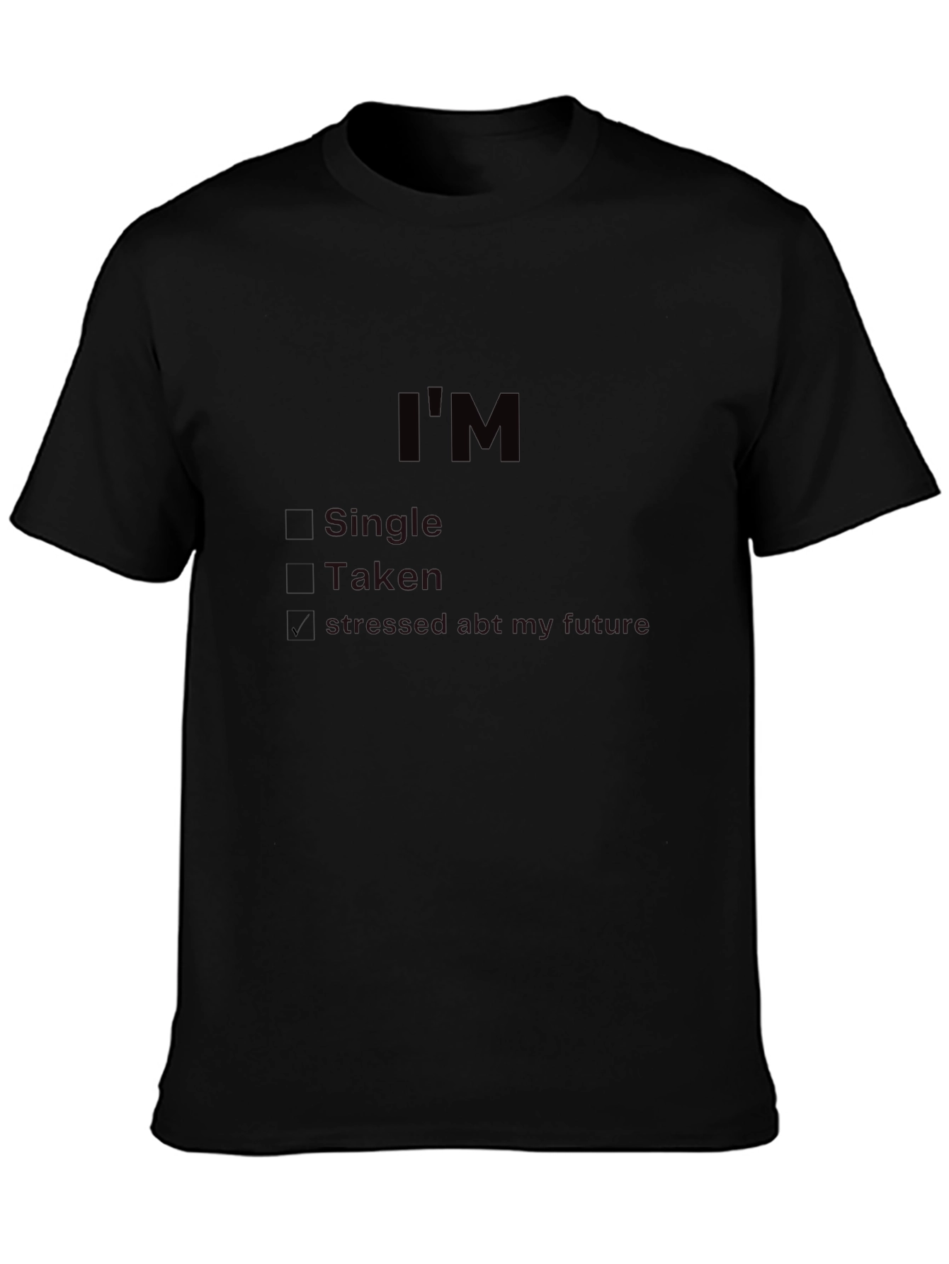 Im Worried About My Future Mens T-Shirt