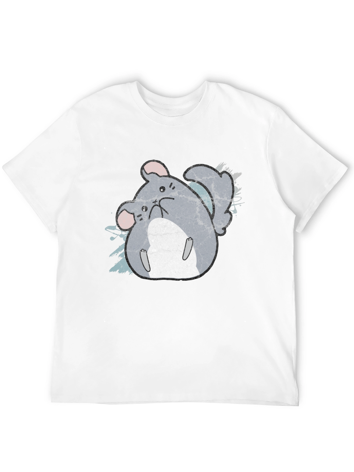 Cute Chinchilla Graphic T-Shirt - Soft Cotton Tee