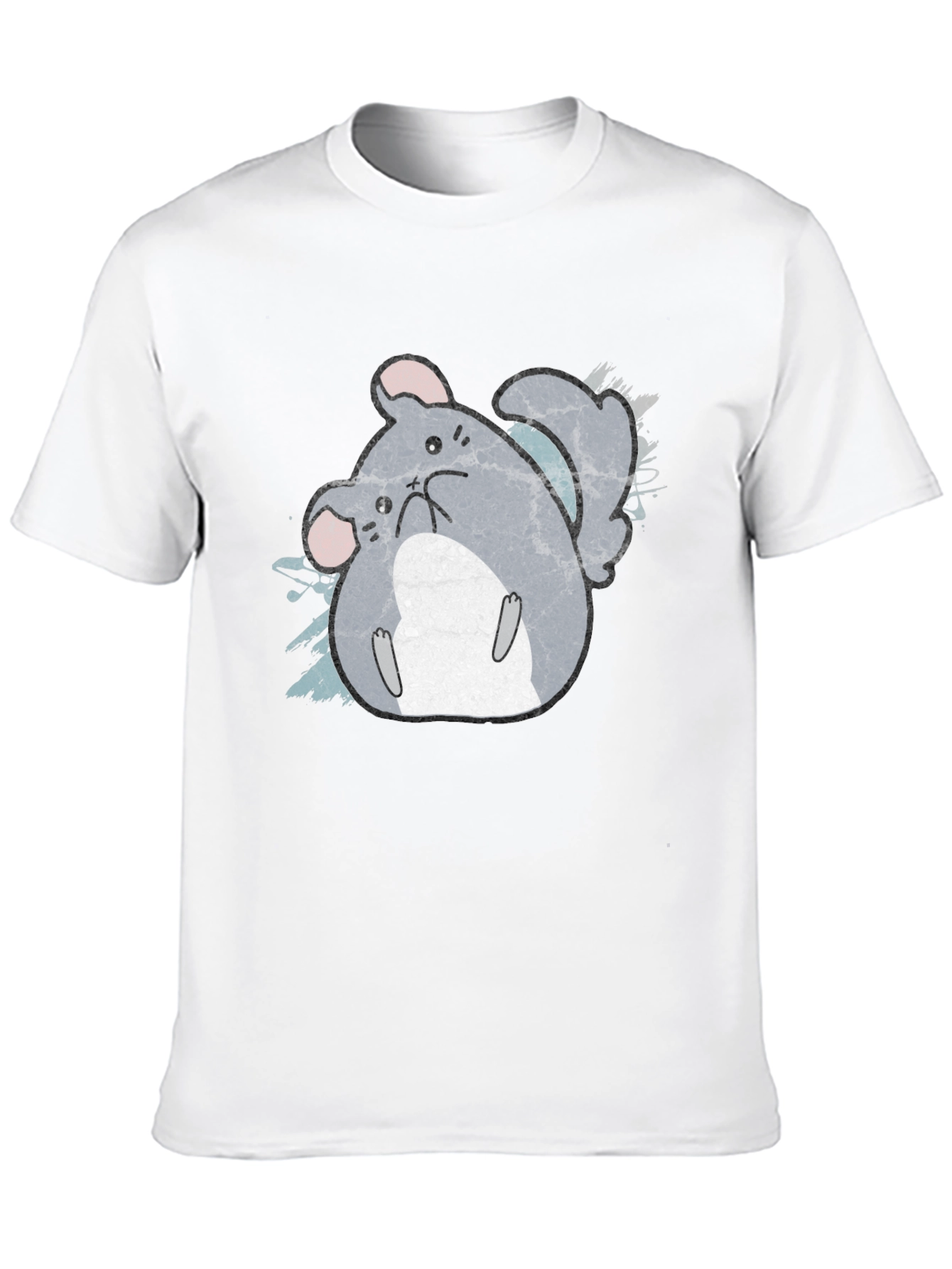Cute Chinchilla Graphic T-Shirt - Soft Cotton Tee