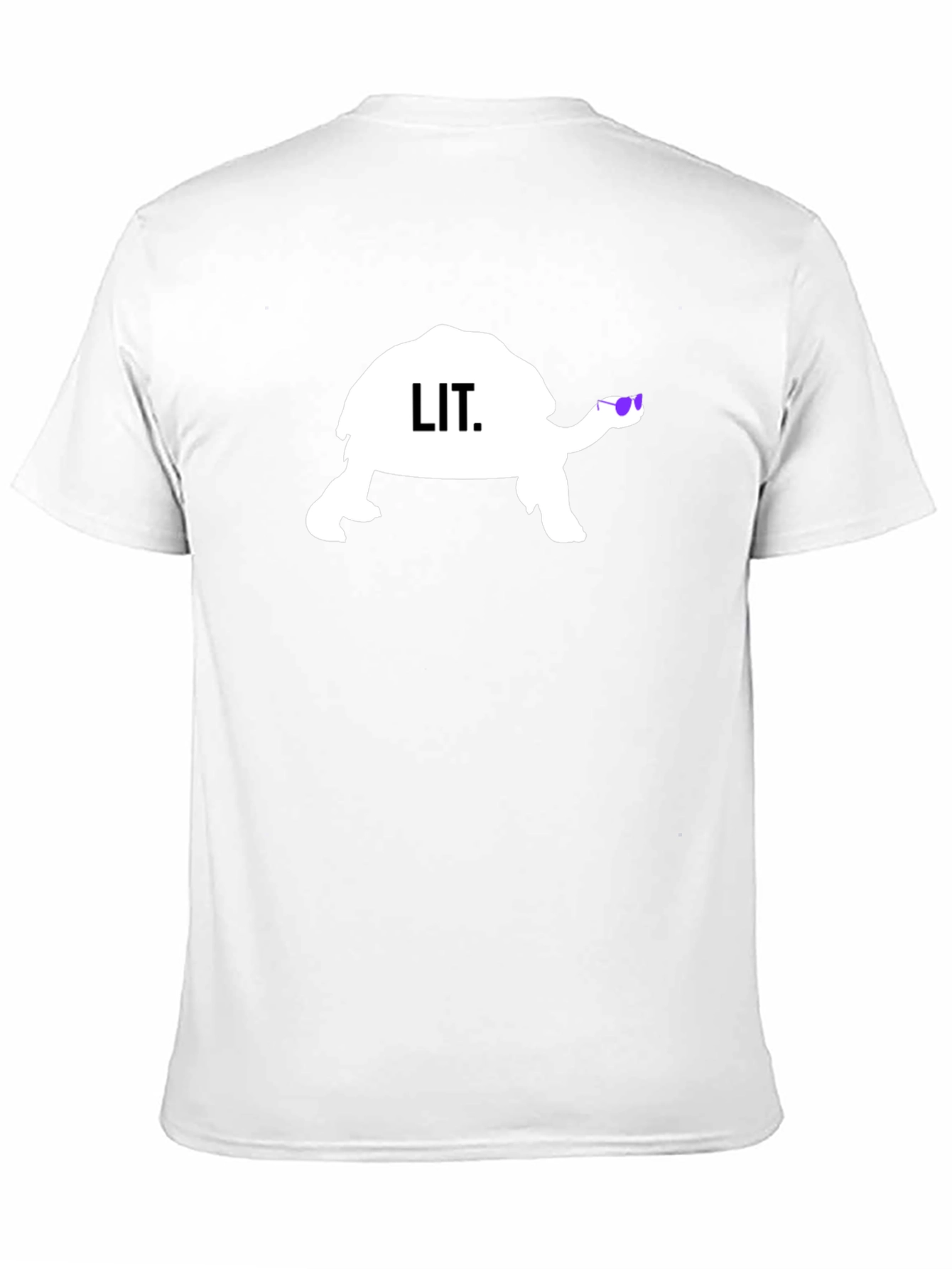 Cool Turtle Lit T-Shirt - Black