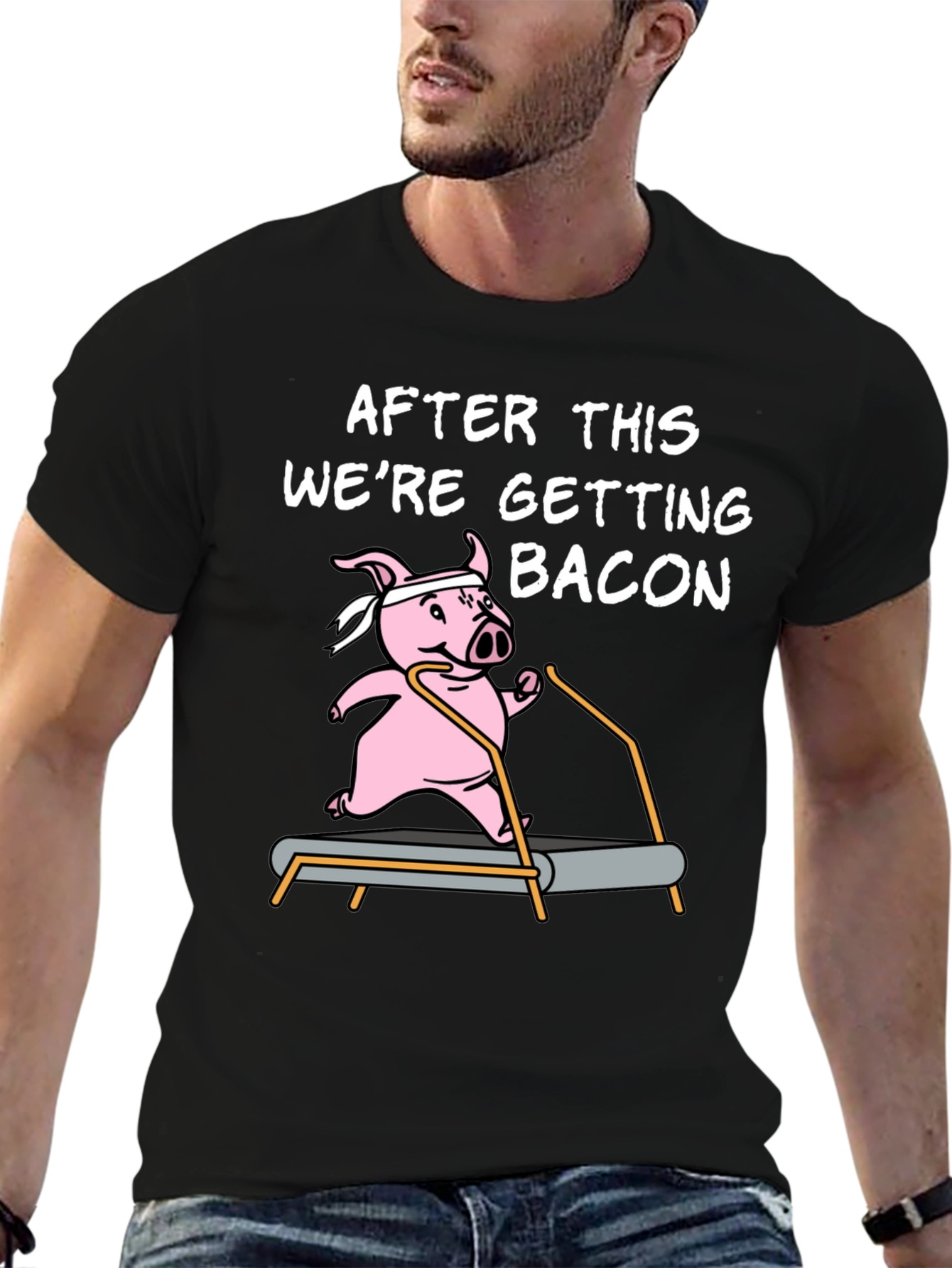 Funny Pig Bacon T-Shirt