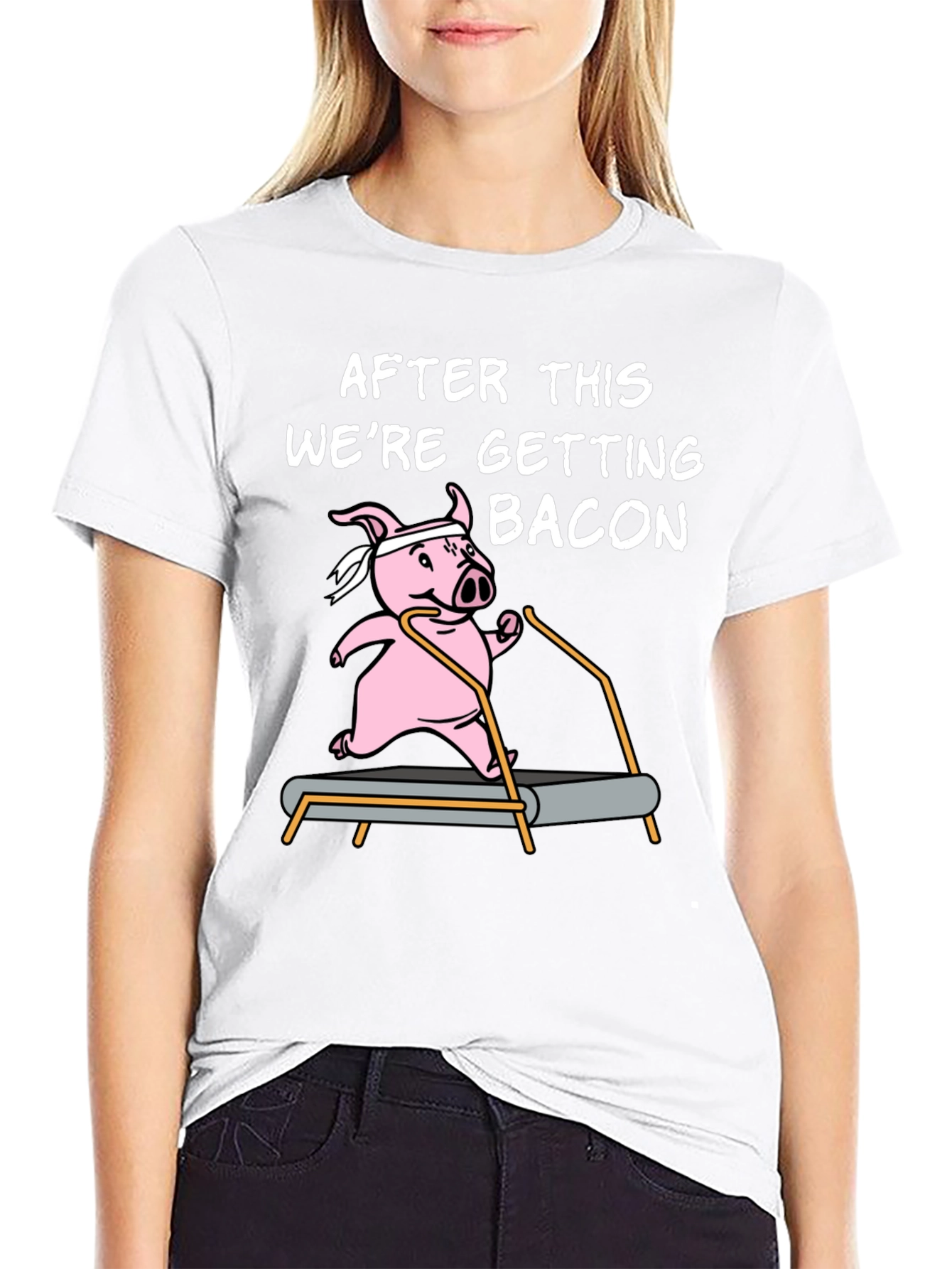 Funny Pig Bacon T-Shirt
