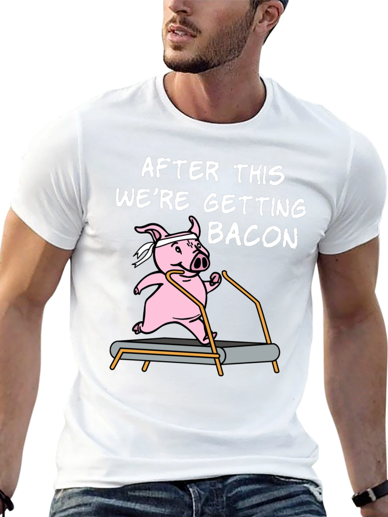 Funny Pig Bacon T-Shirt