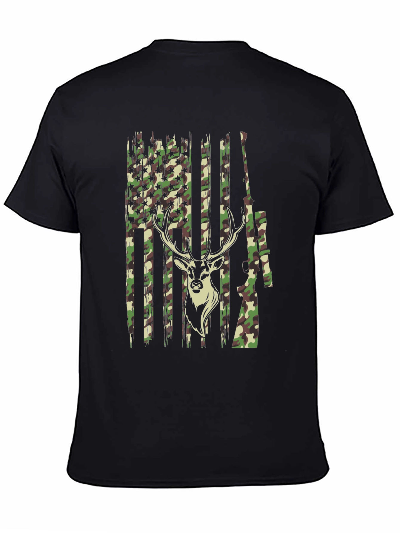 Camouflage Deer Hunting T-Shirt