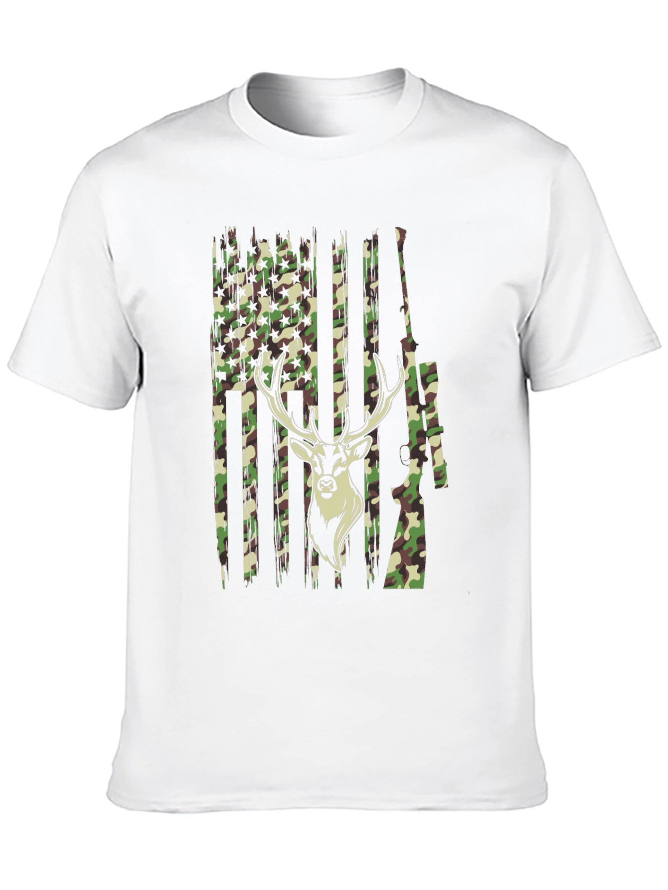 Camouflage Deer Hunting T-Shirt