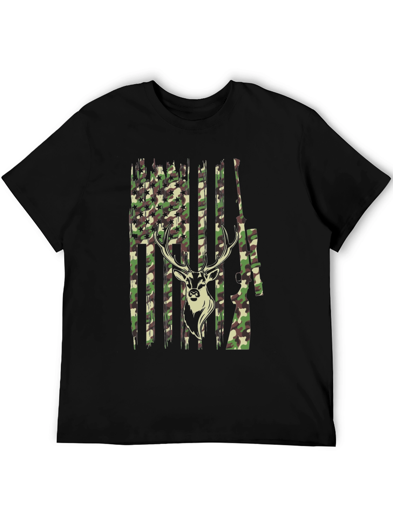 Camouflage Deer Hunting T-Shirt