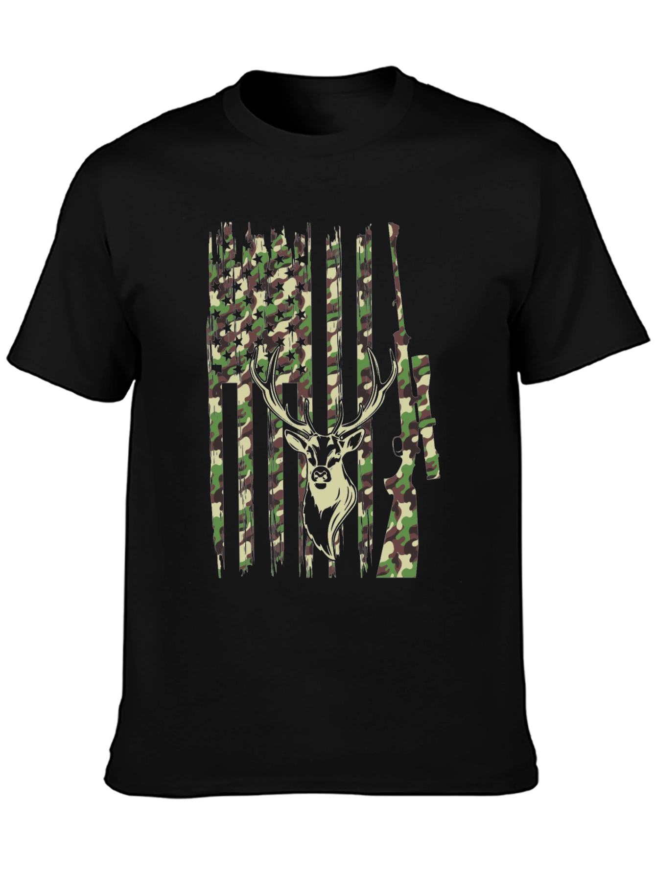 Camouflage Deer Hunting T-Shirt