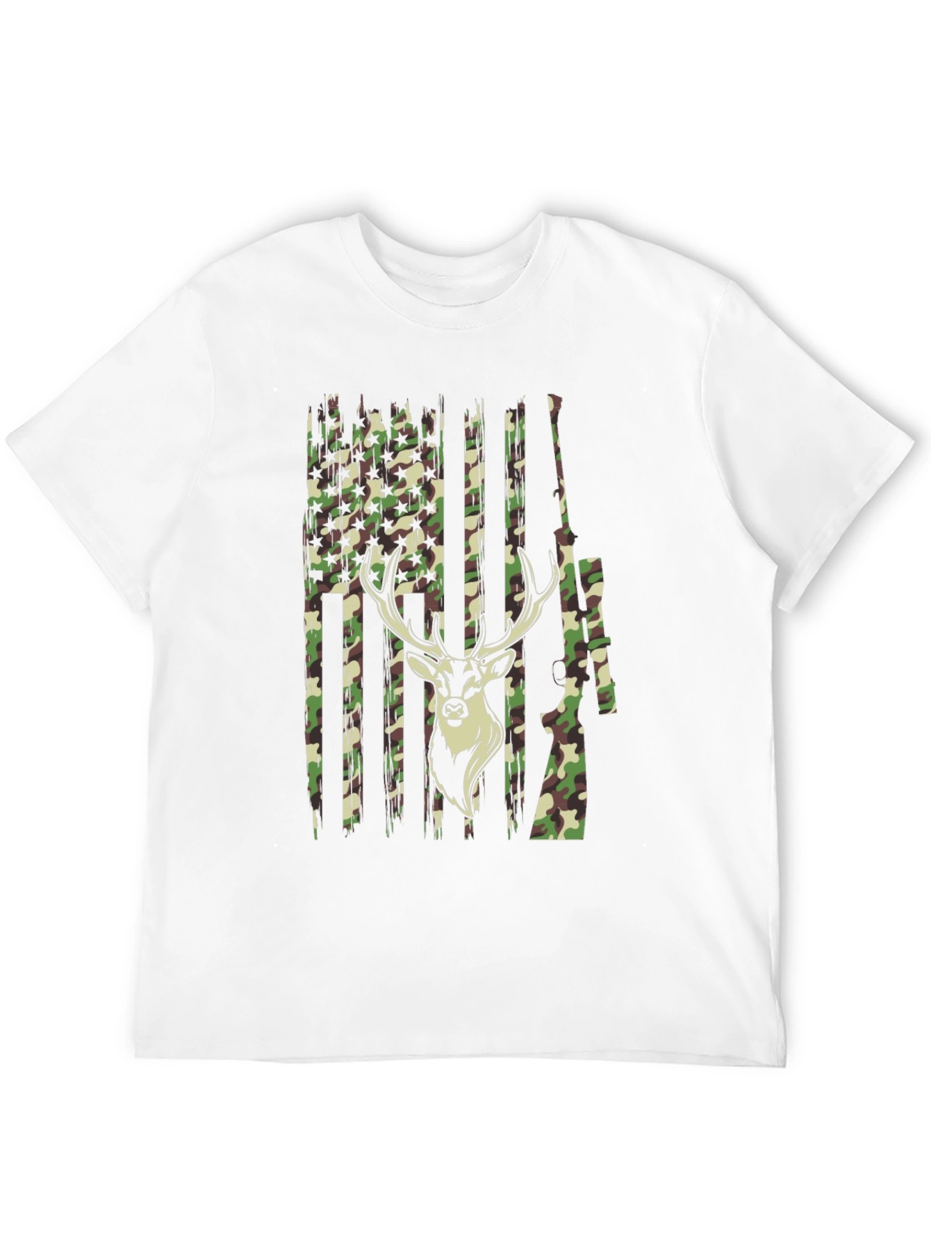 Camouflage Deer Hunting T-Shirt