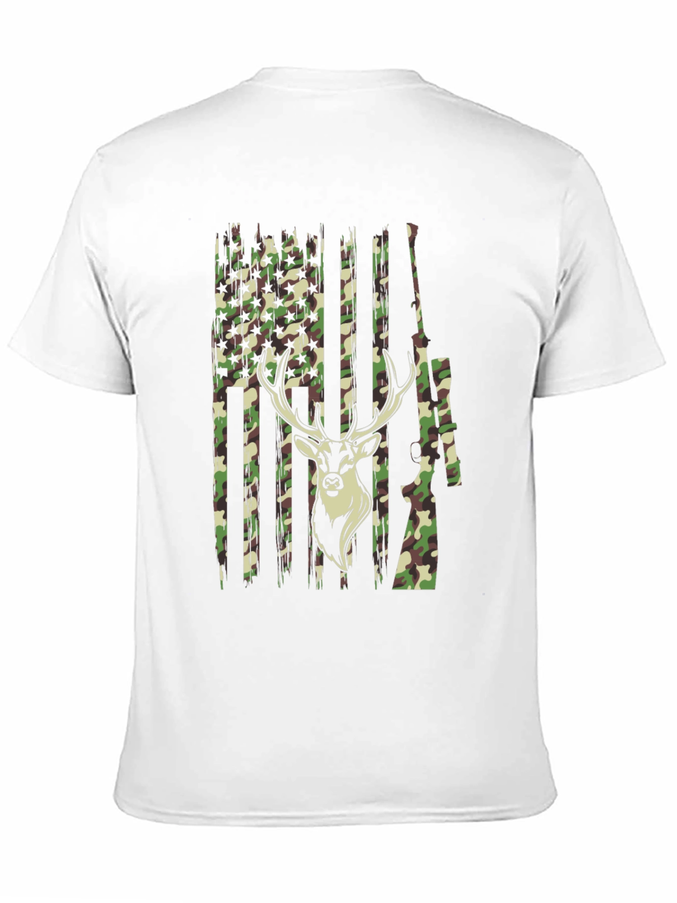 Camouflage Deer Hunting T-Shirt