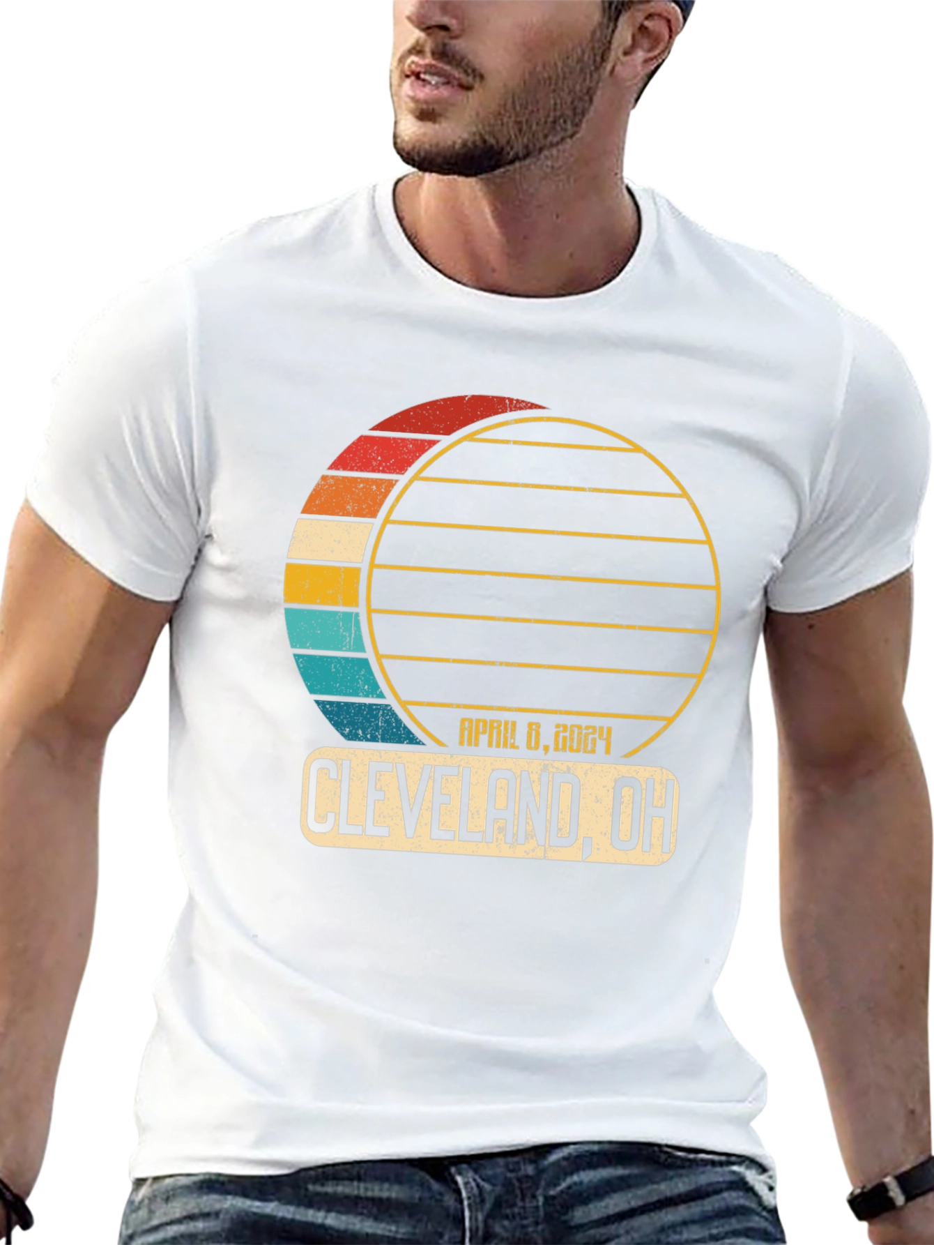 Cleveland OH Total Solar Eclipse 2024 T-Shirt