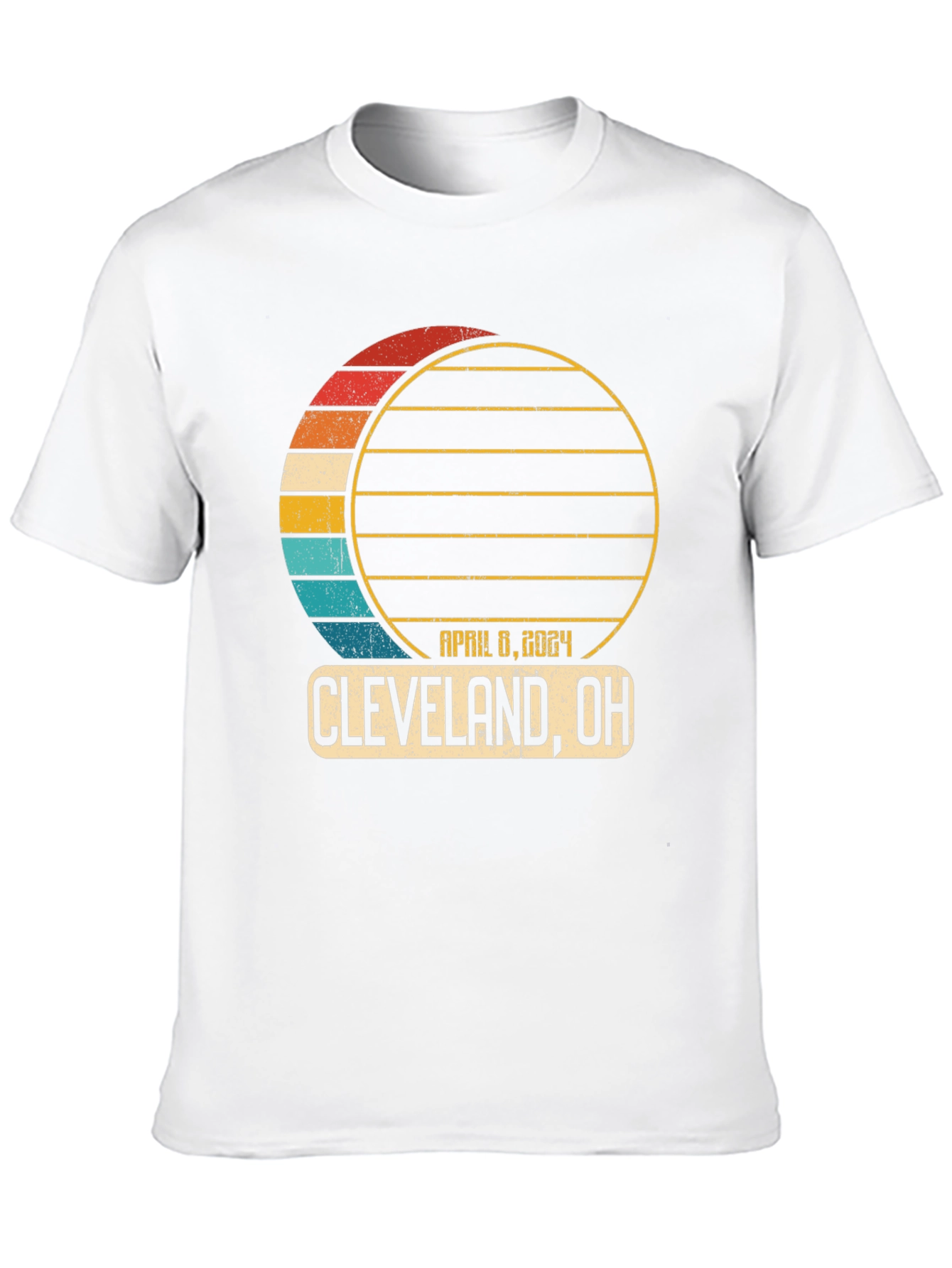 Cleveland OH Total Solar Eclipse 2024 T-Shirt