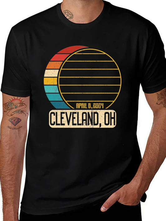 Cleveland OH Total Solar Eclipse 2024 T-Shirt