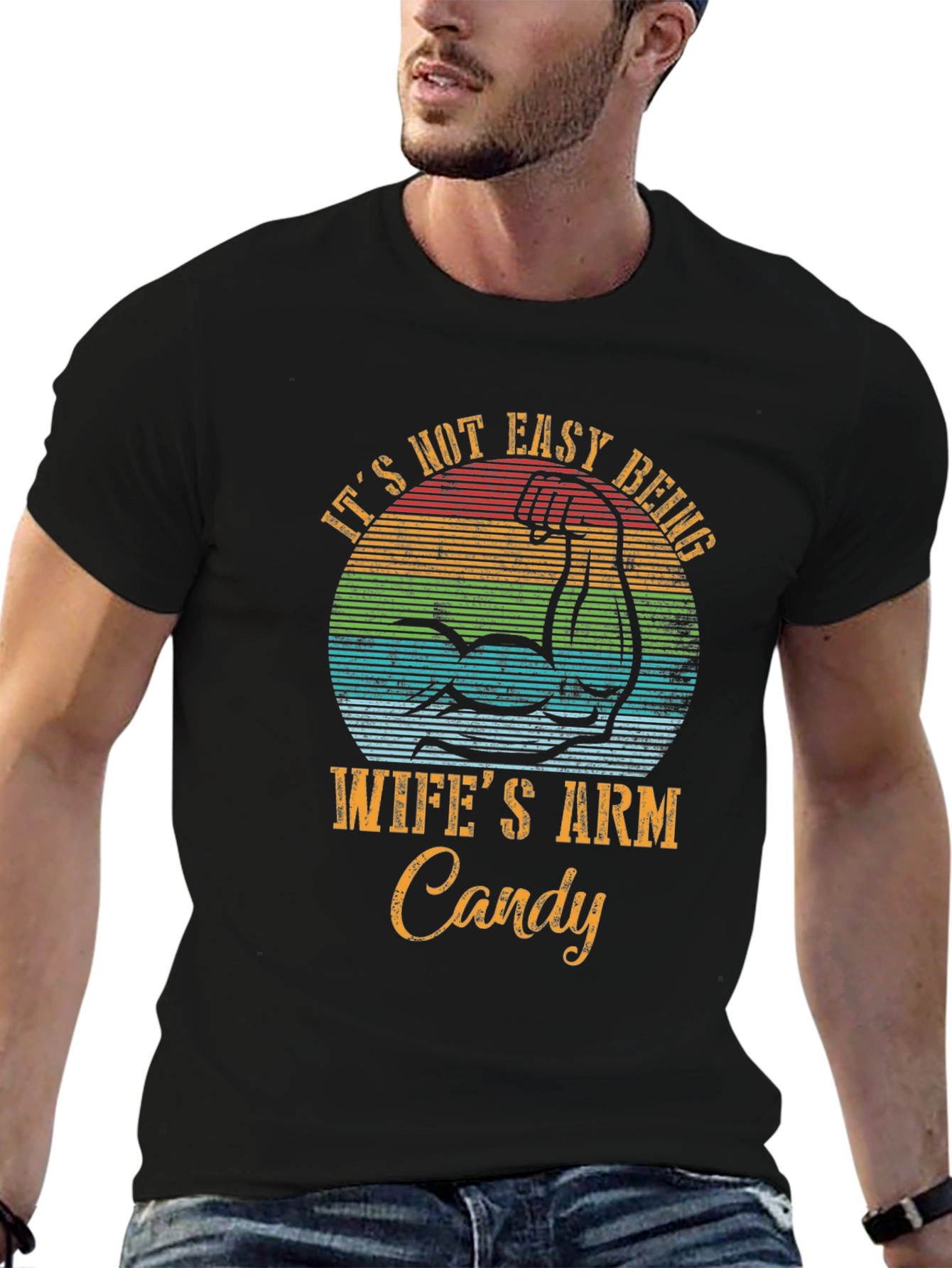 Wifes Arm Candy T-Shirt | Funny Gift