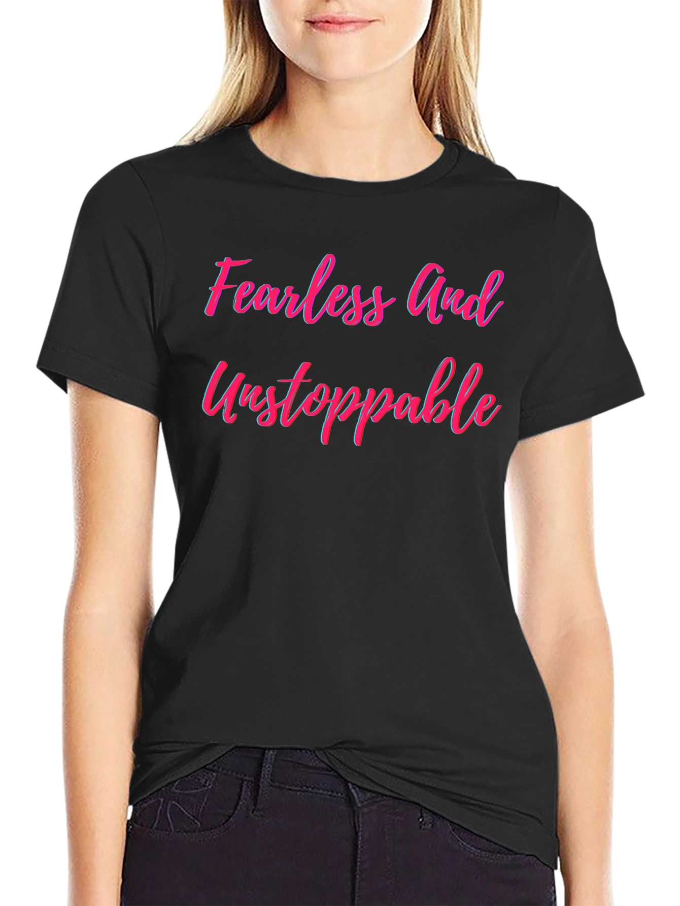 Fearless and Unstoppable Graphic Tee