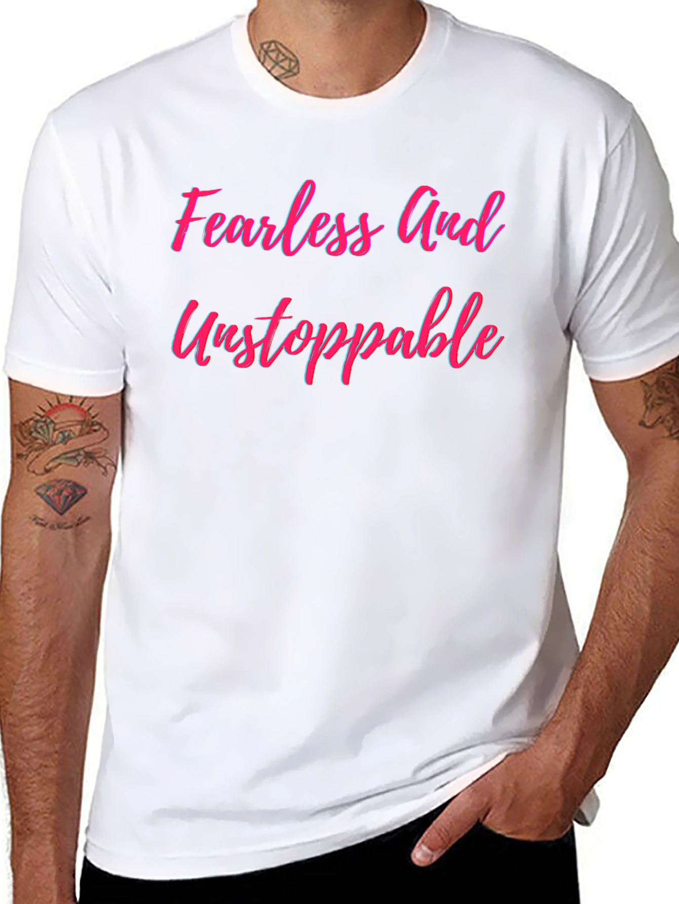Fearless and Unstoppable Graphic Tee