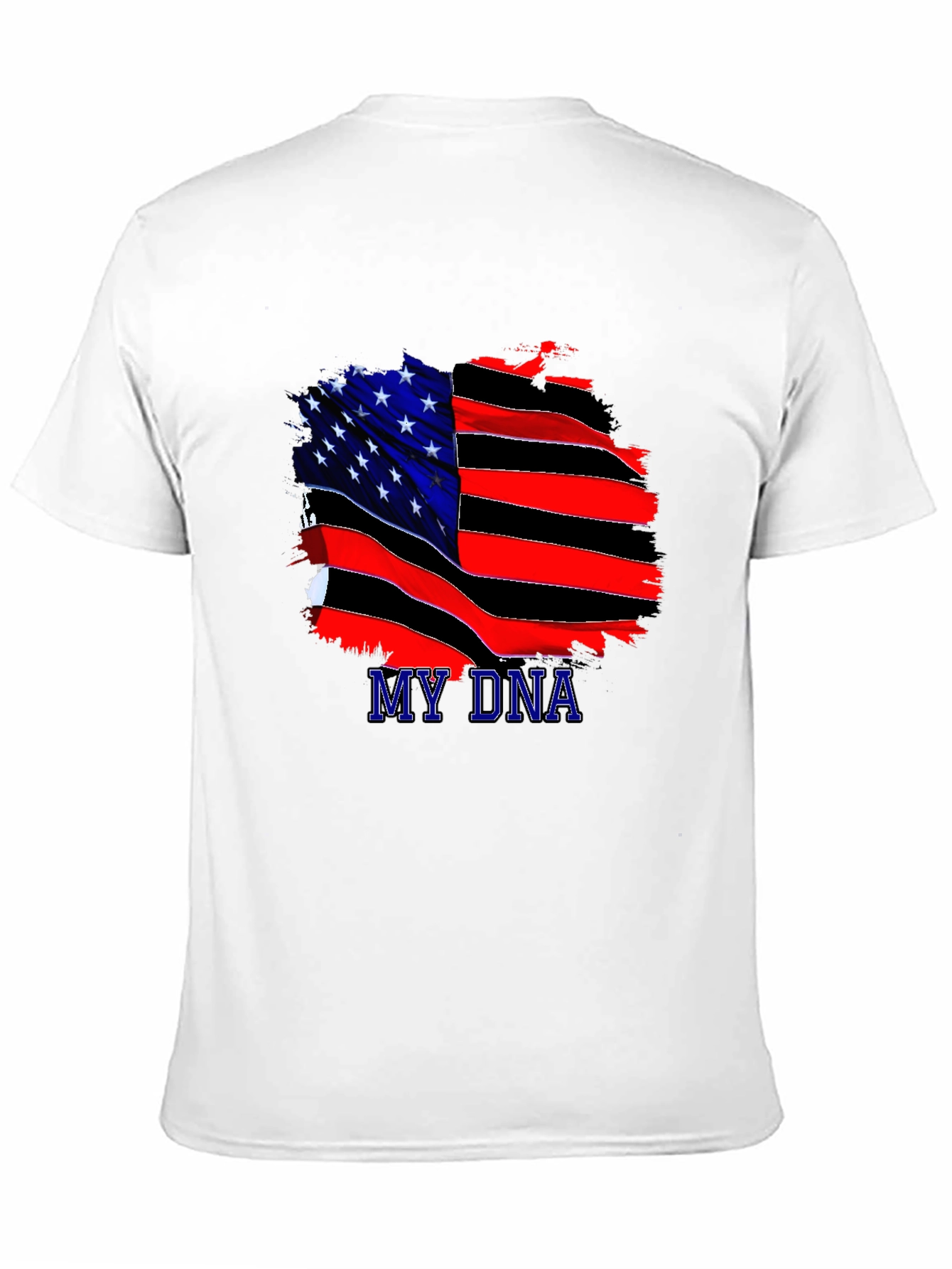 My DNA American Flag Graphic T-Shirt