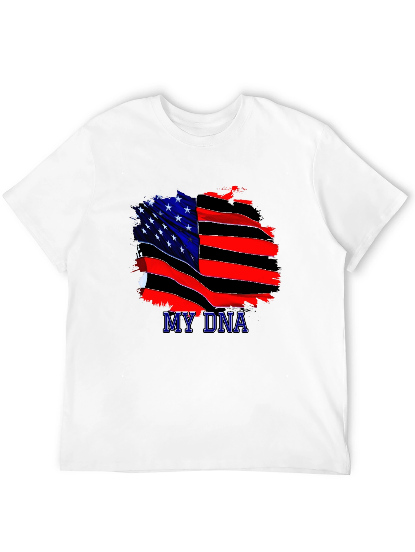 My DNA American Flag Graphic T-Shirt
