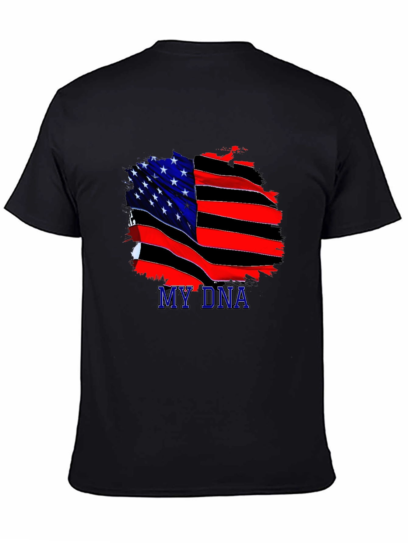 My DNA American Flag Graphic T-Shirt