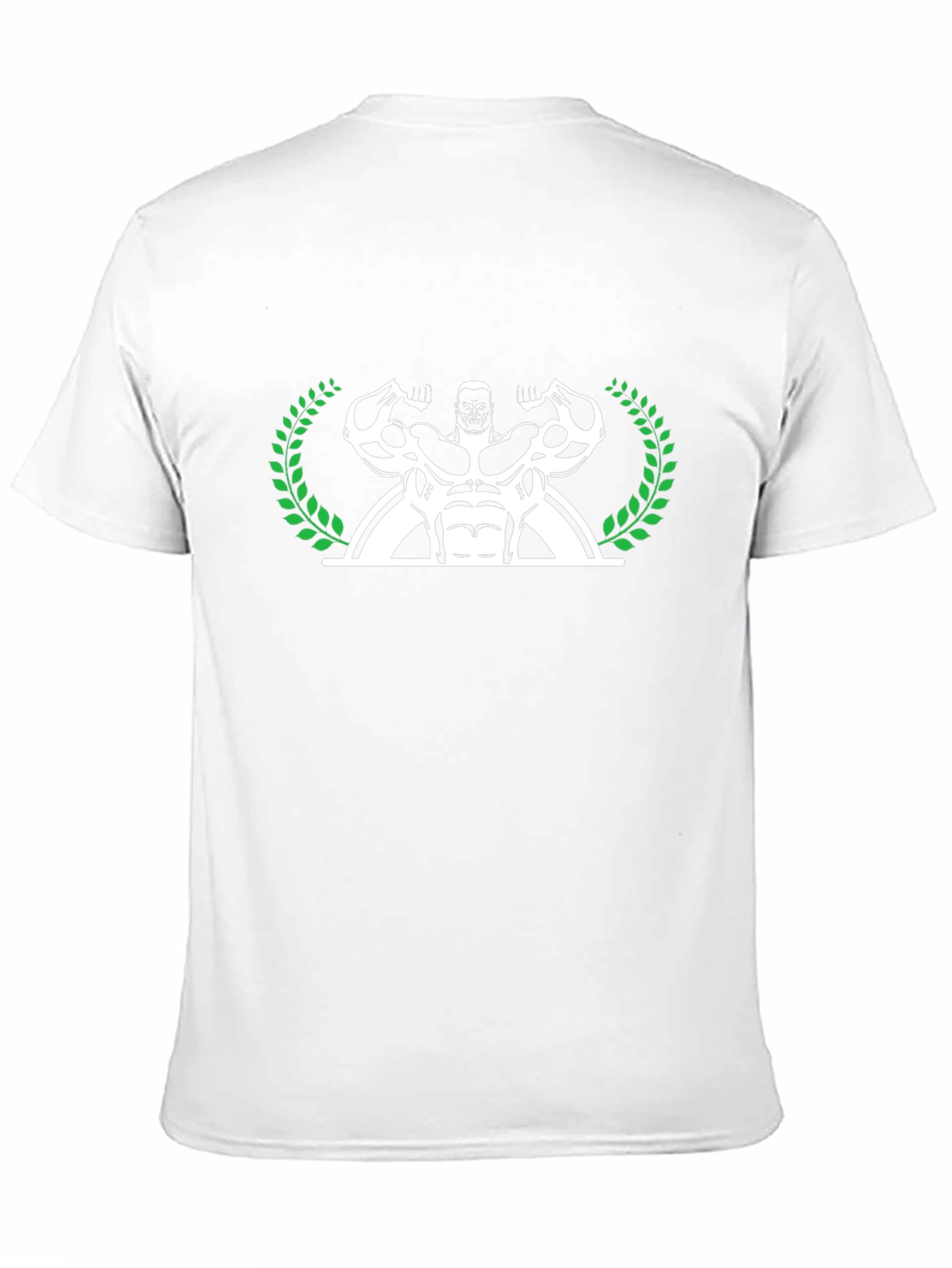 Muscle Man Laurel T-Shirt - Black
