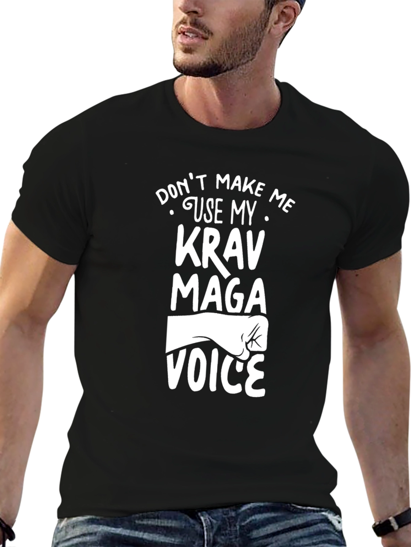 Krav Maga Voice T-Shirt - Funny Martial Arts Tee