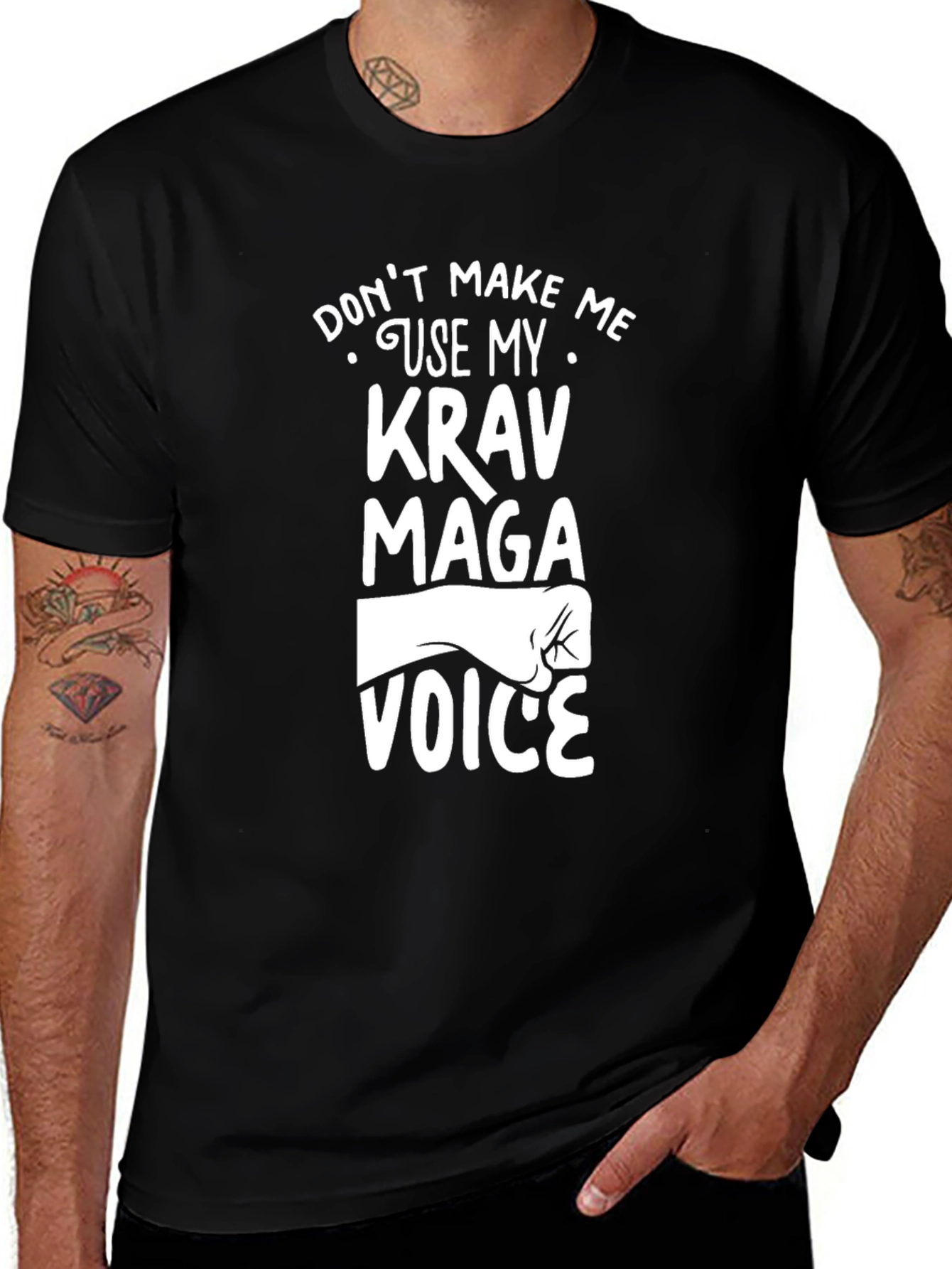 Krav Maga Voice T-Shirt - Funny Martial Arts Tee