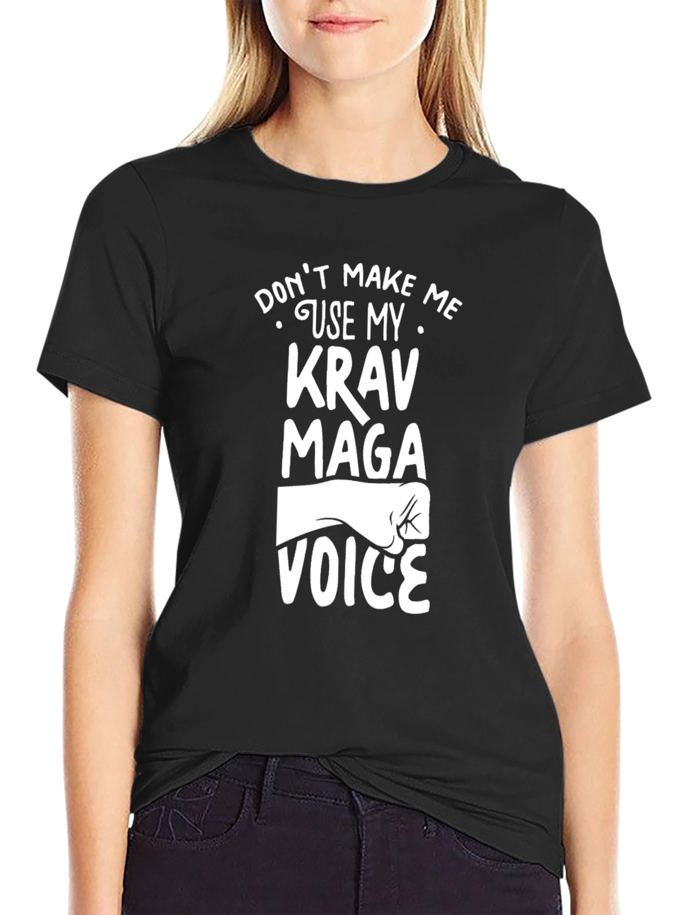 Krav Maga Voice T-Shirt - Funny Martial Arts Tee
