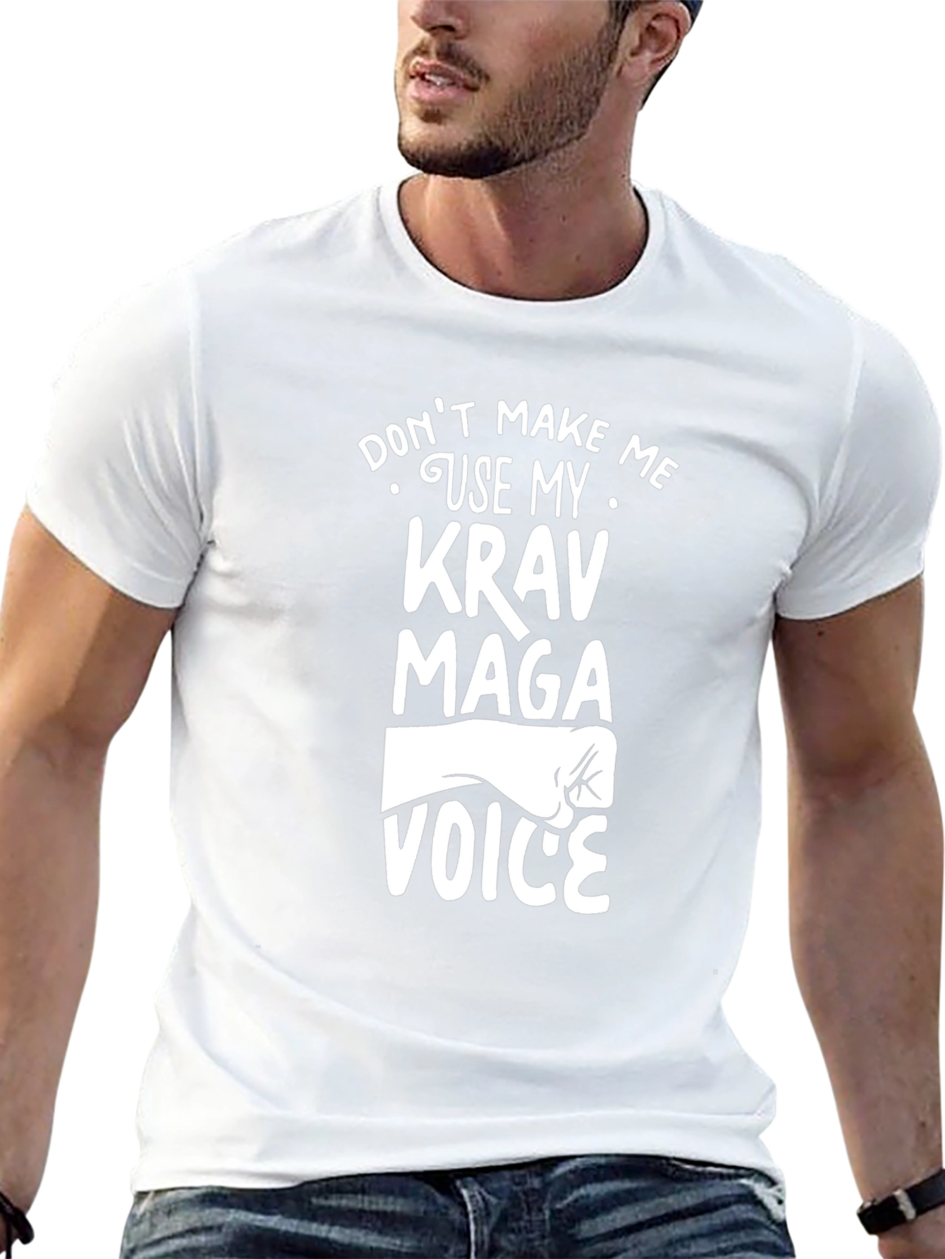 Krav Maga Voice T-Shirt - Funny Martial Arts Tee