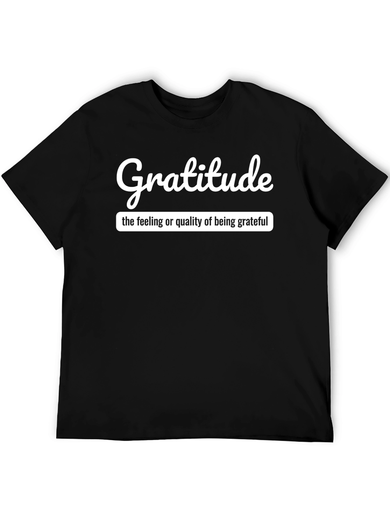 Gratitude T-Shirt - Express Your Thankfulness