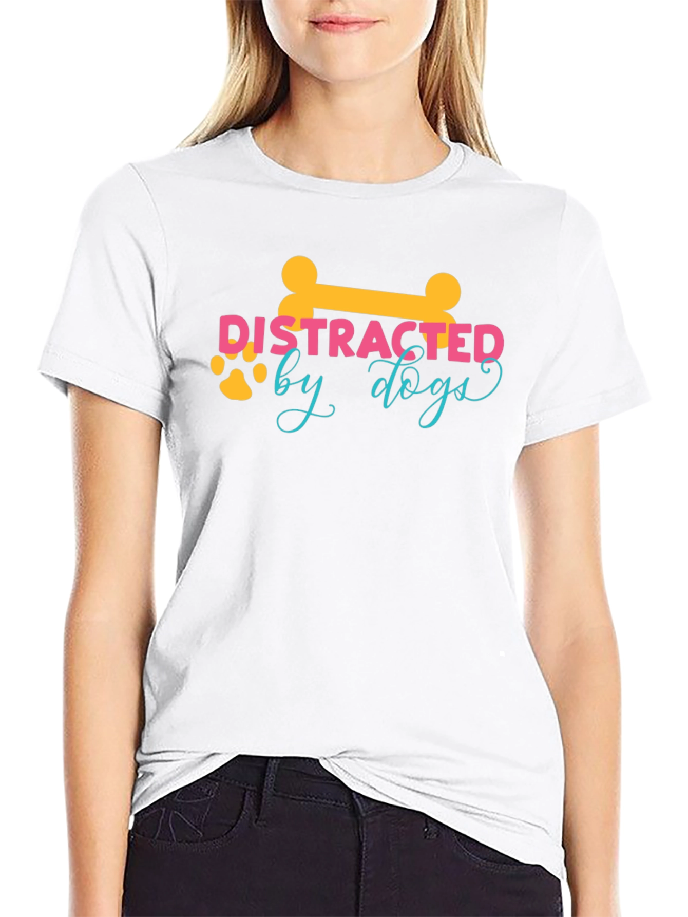 Distracted By Dogs T-Shirt