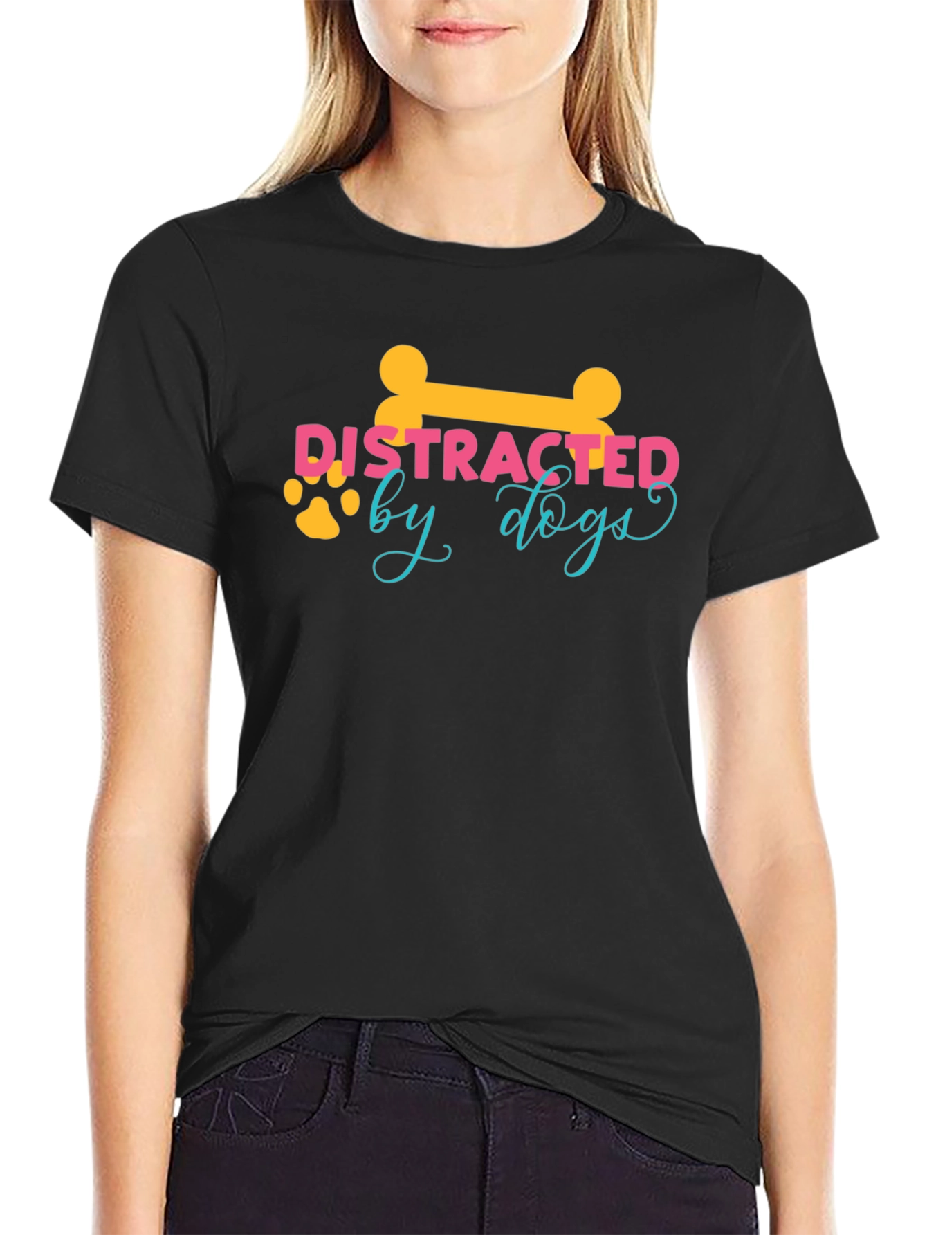 Distracted By Dogs T-Shirt