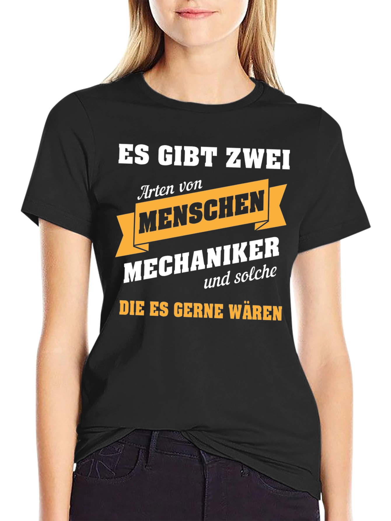 Mechaniker T-Shirt: ES GIBT ZWEI Arten