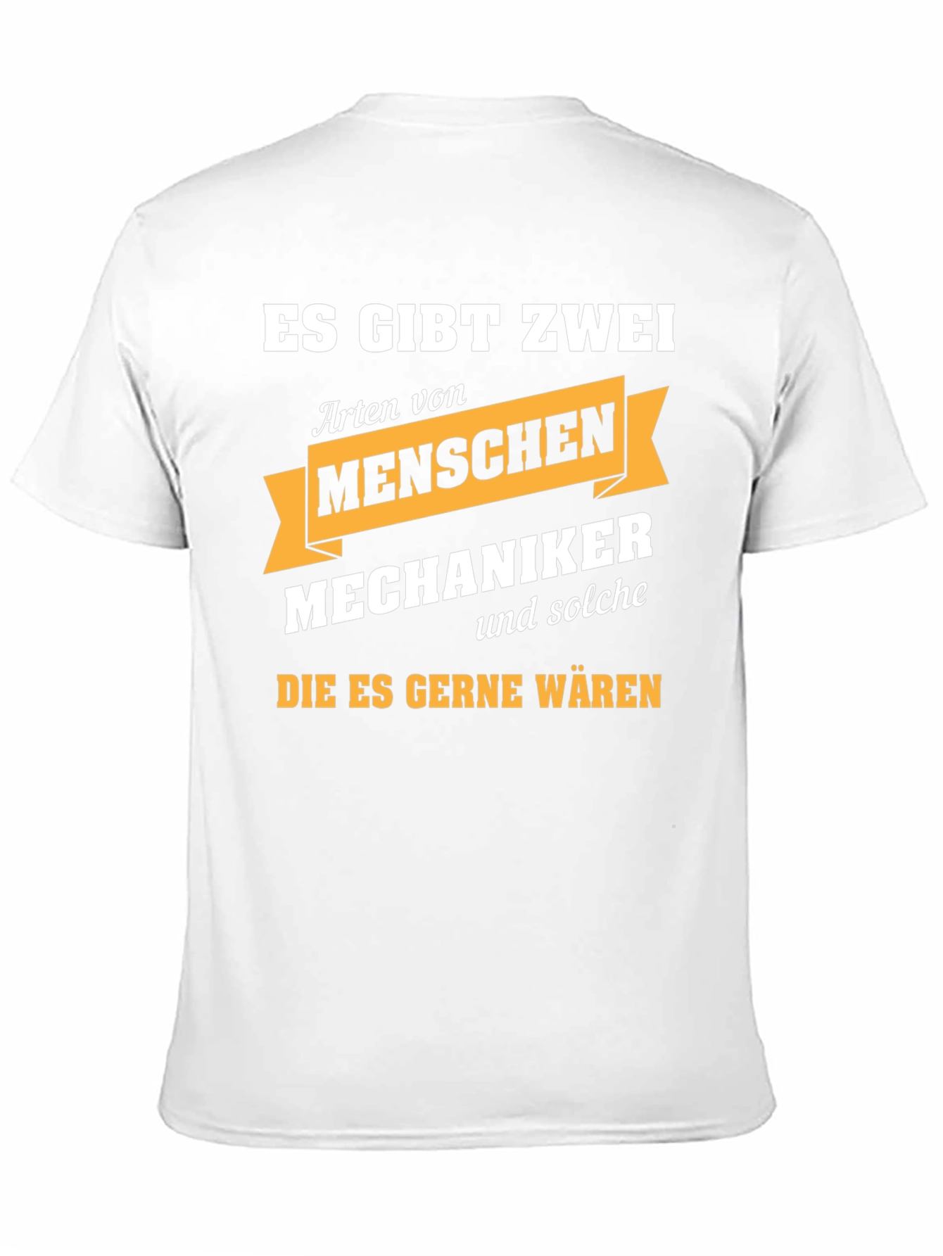 Mechaniker T-Shirt: ES GIBT ZWEI Arten