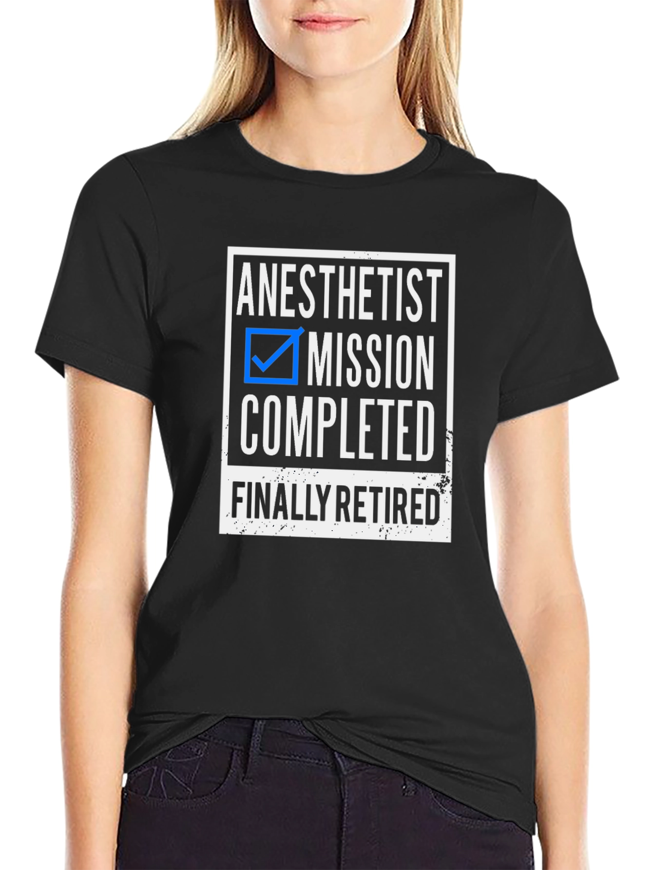 Anesthetist Mission Completed Retired T-Shirt