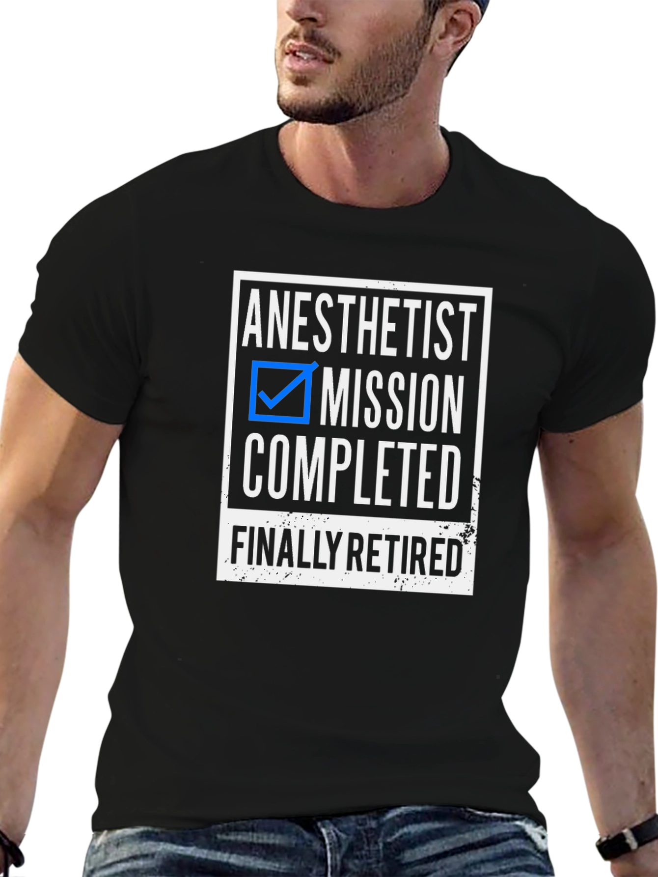 Anesthetist Mission Completed Retired T-Shirt