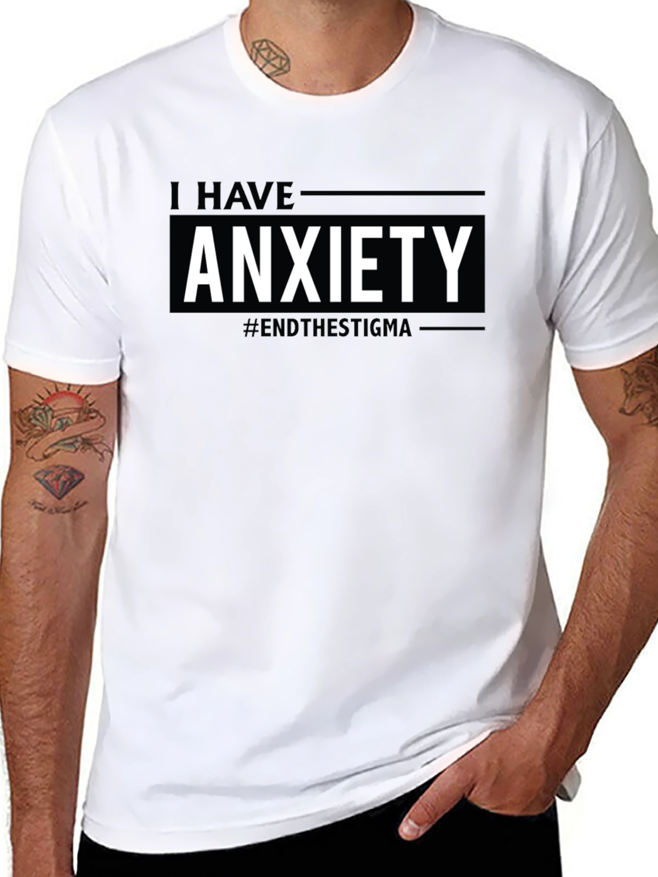 I Have Anxiety T-Shirt #EndTheStigma