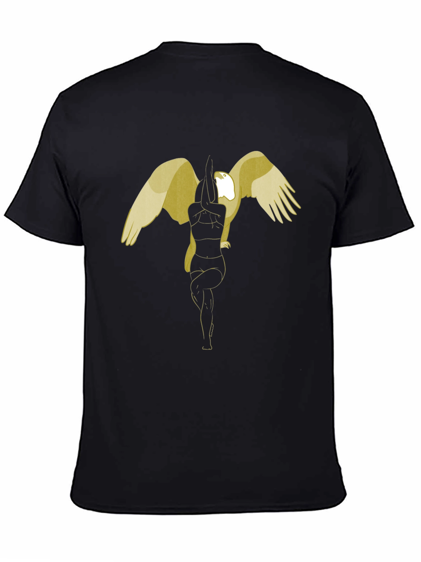 Eagle Pose Yoga Graphic Tee